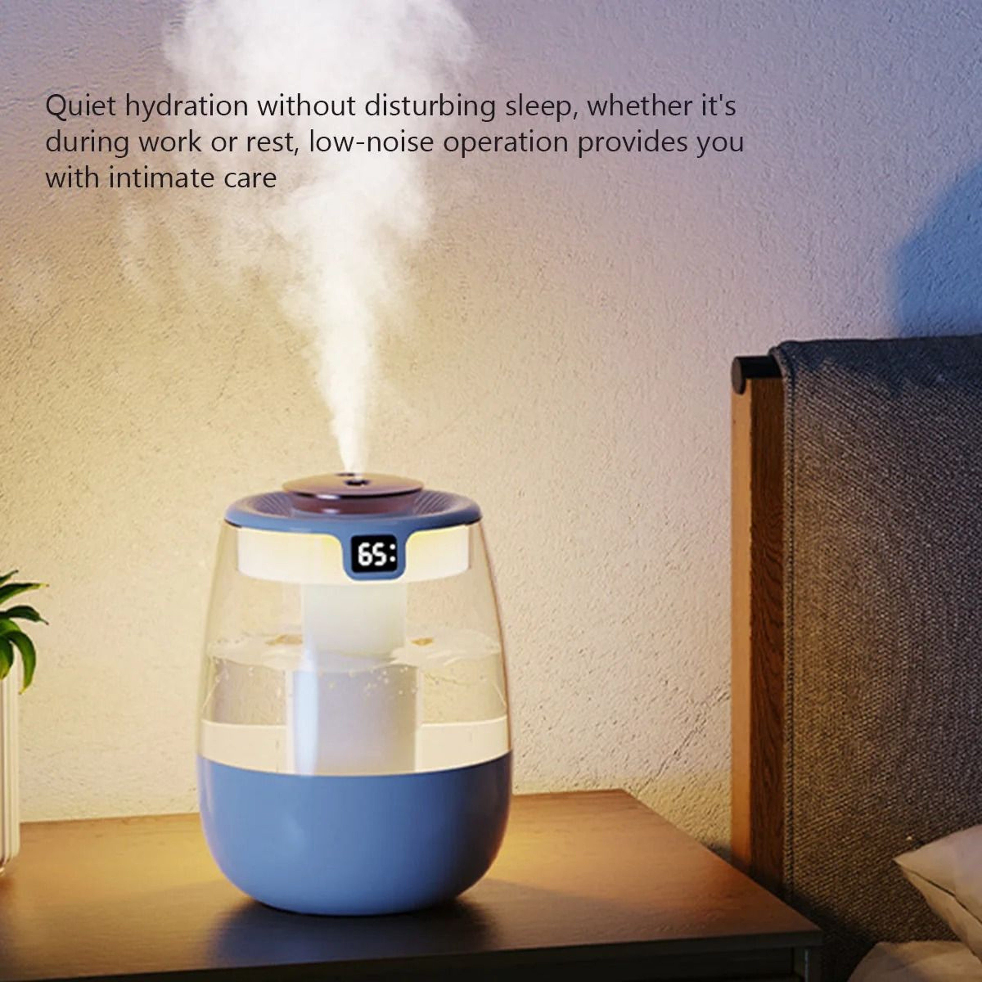 Large Capacity Double Spray Air Humidifier Cool Mist Aroma Diffuser 13L 2