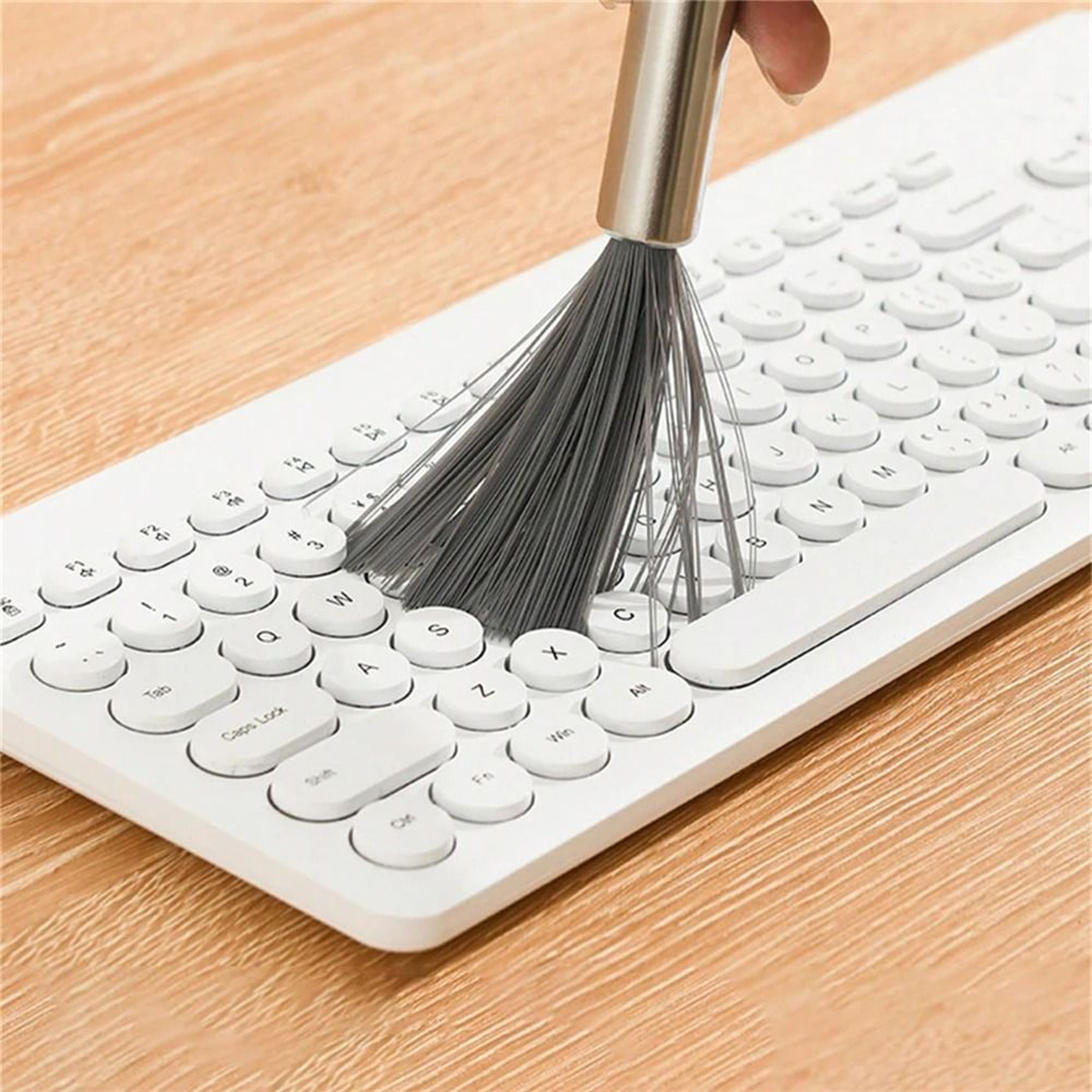 Heavy Duty Multi Functional Cleaning Brush Set Steel Handle Household Cleaning Brush 2 Piece 3