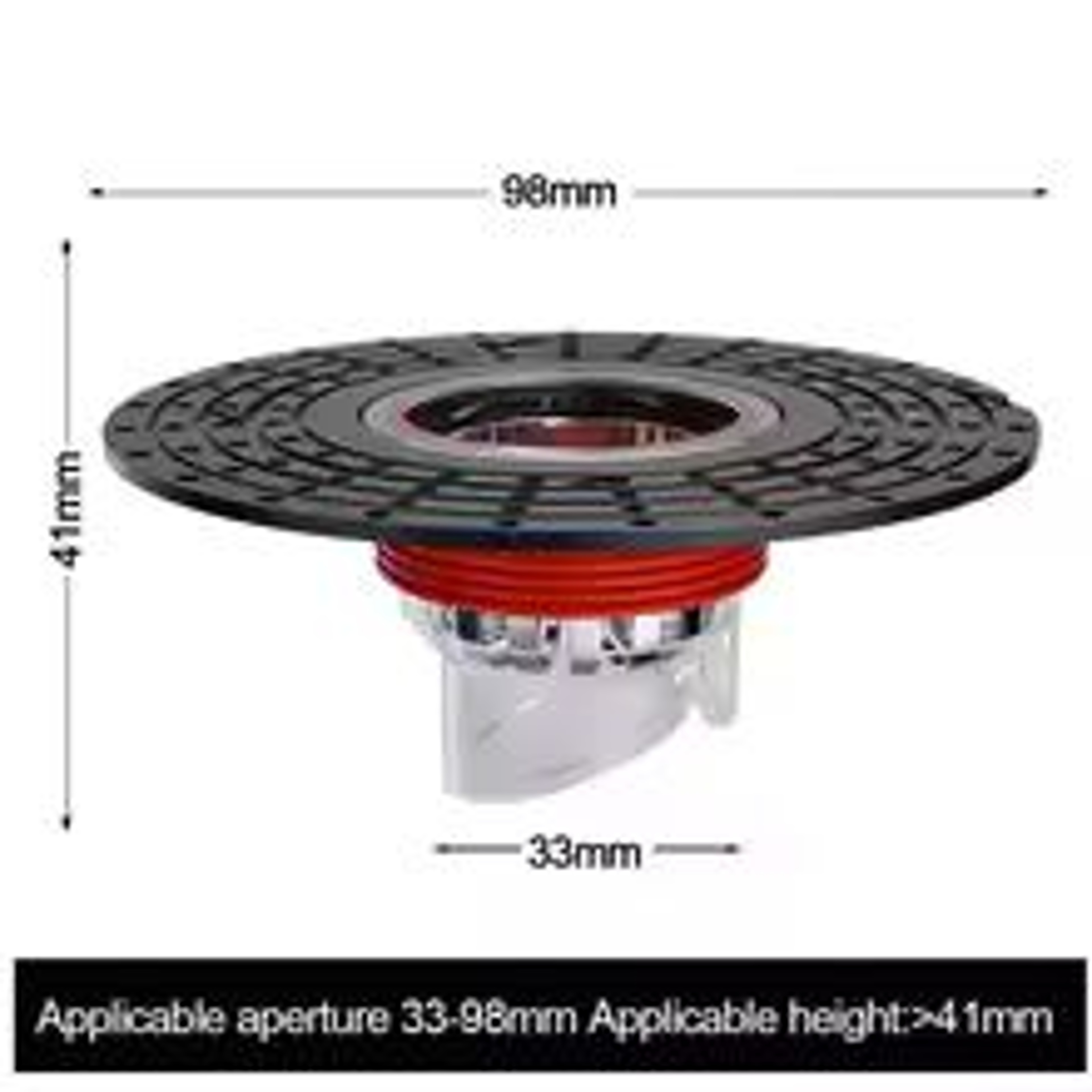 Universal Floor Drain Core Anti Odor Shower Drain Plug Strainer 1