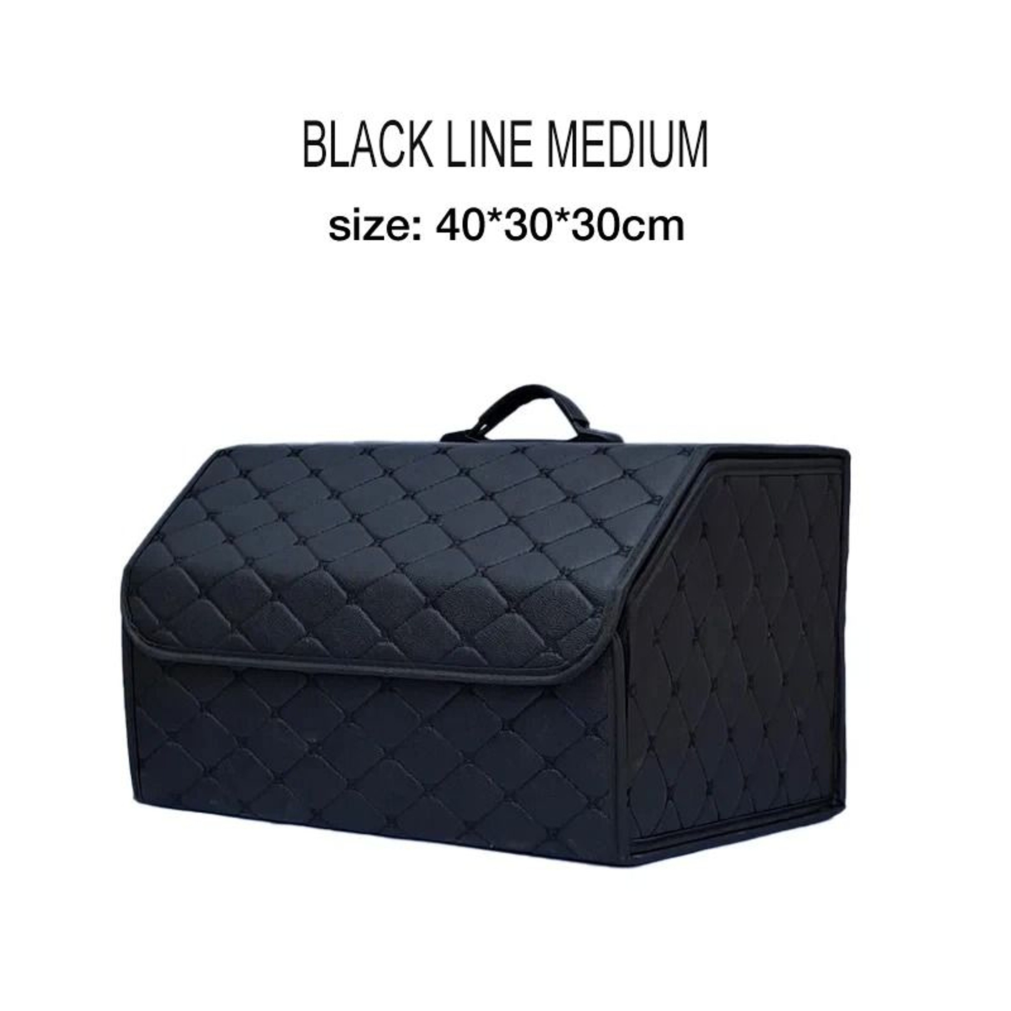 Large Capacity Car Trunk Organizer Box Foldable Auto Storage Organizer 4