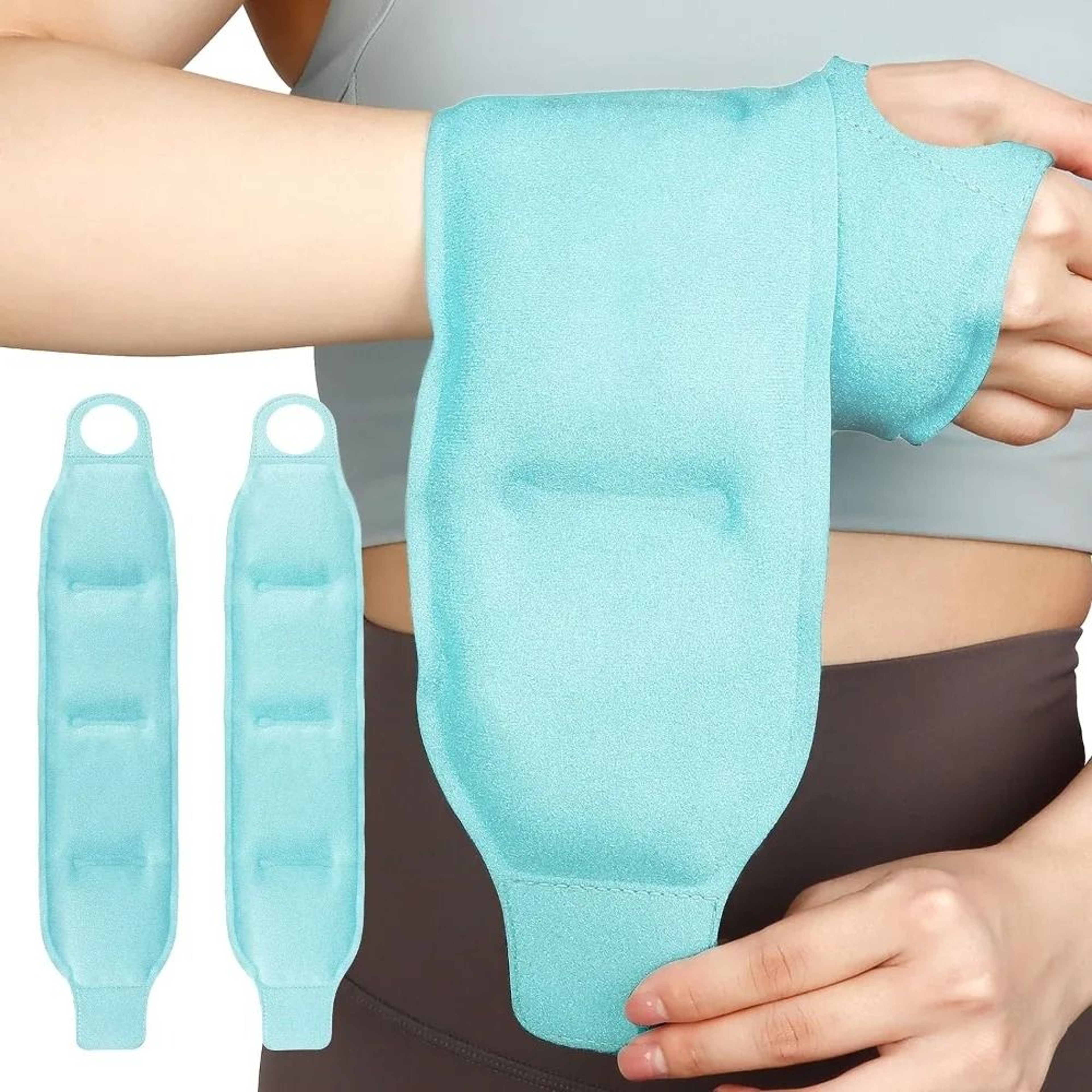 FlexRelief Wrist Ice Pack Wrap Gel Cold Therapy For Wrist Support 0