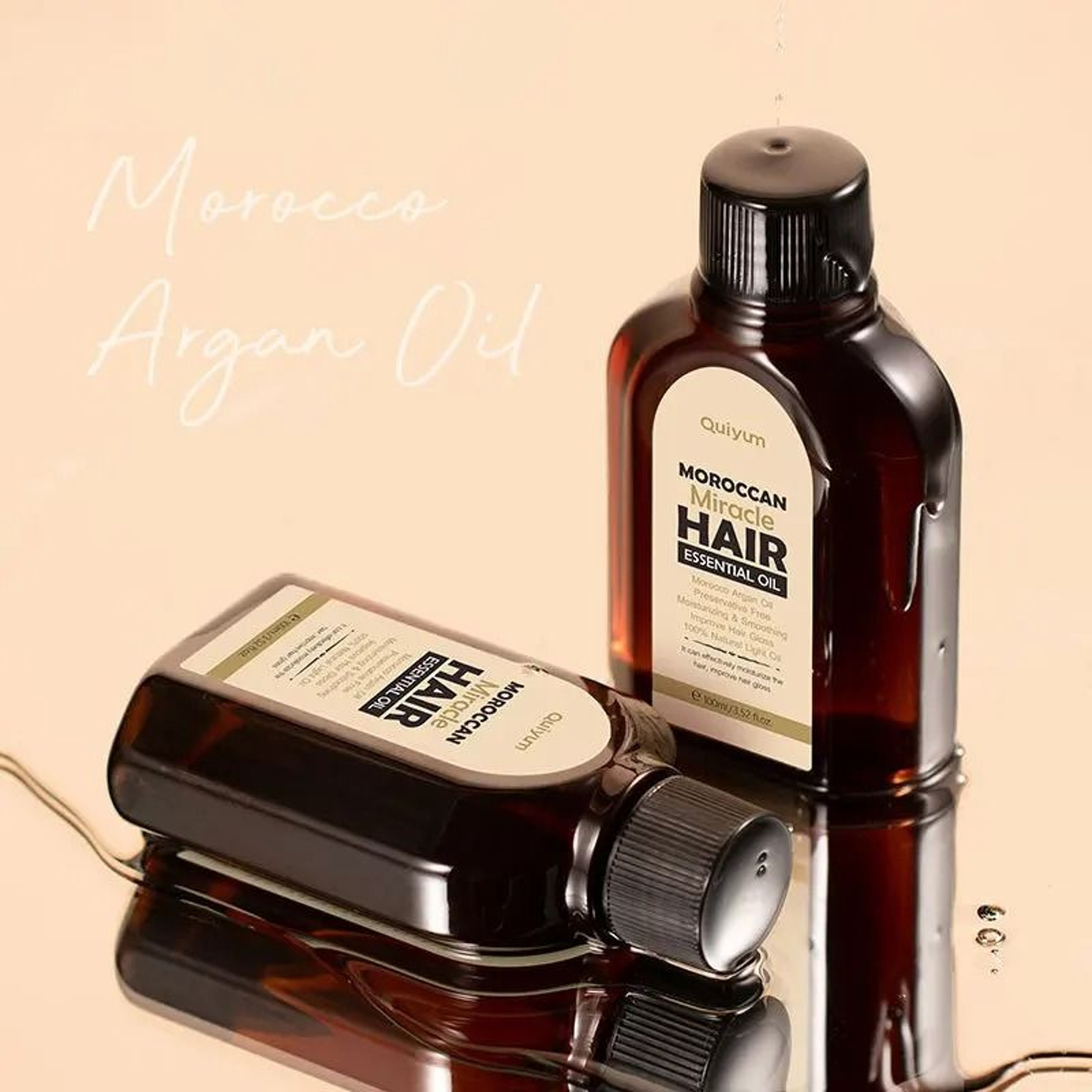 SilkRestore Argan Hair Oil Moroccan Nourishing Hair Care Oil 100ml 4
