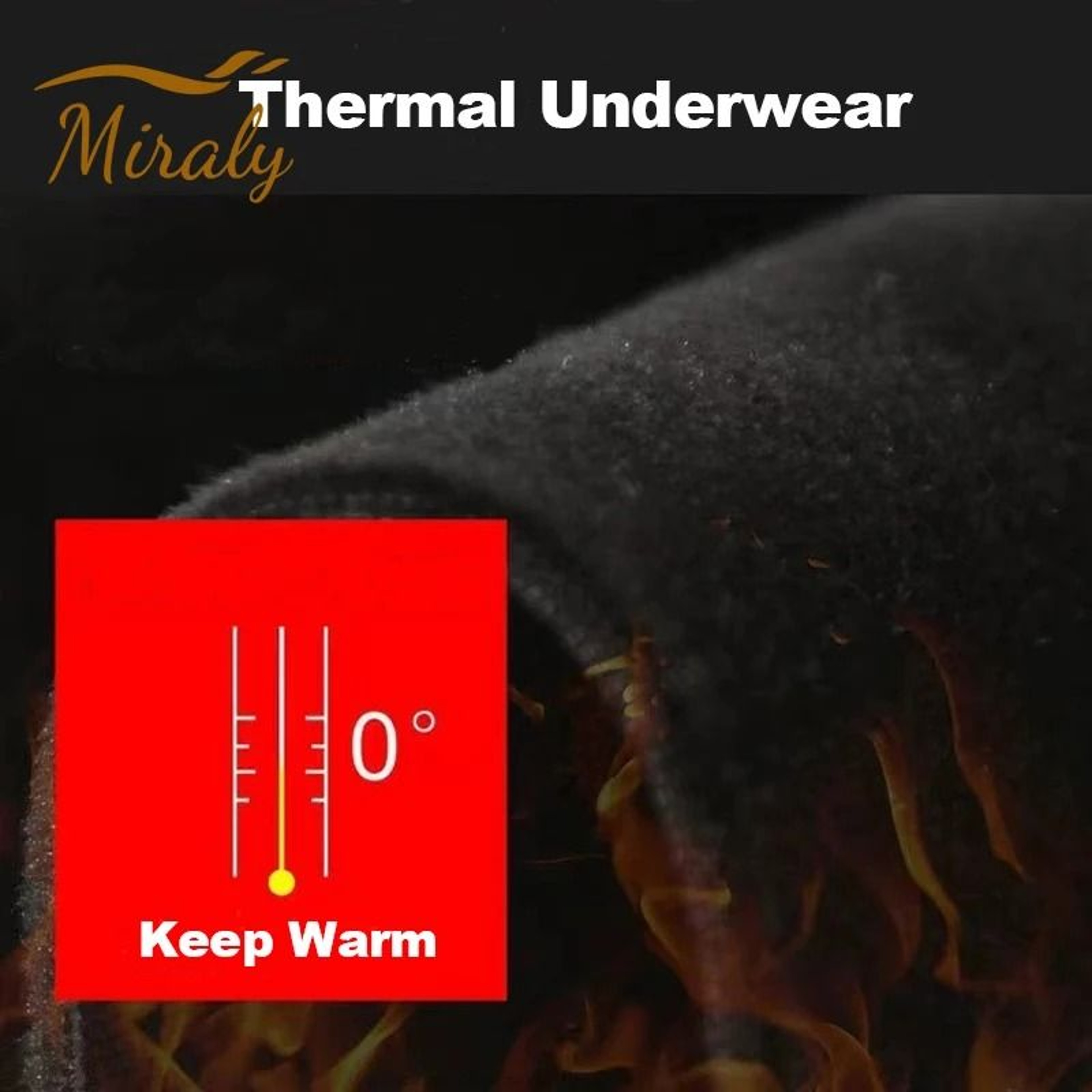 Mens Fleece Thermal Underwear Set Winter Warm Compression Long Johns 9