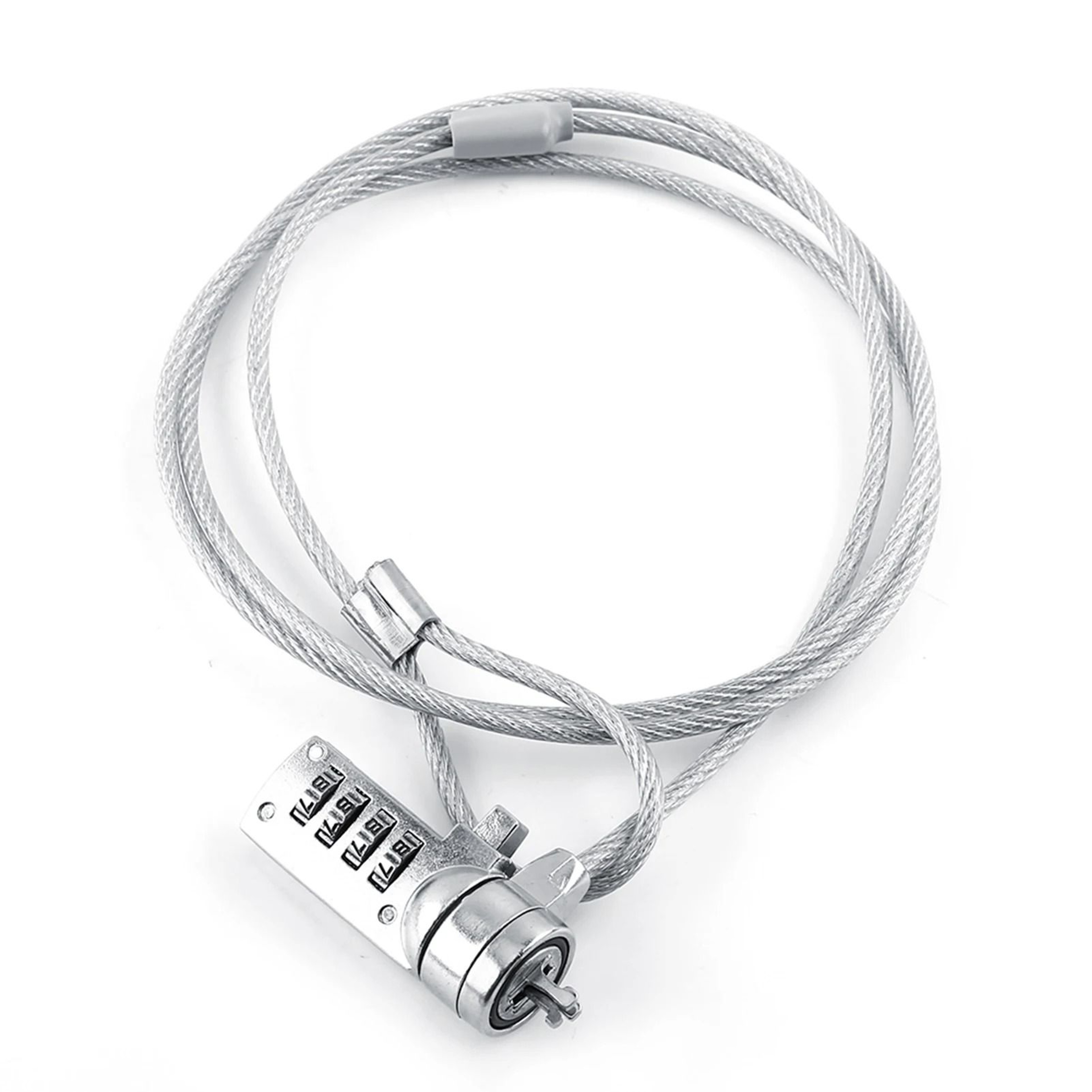 Universal Laptop Combination Security Lock Cable 4 Digit Anti Theft Notebook Lock 5