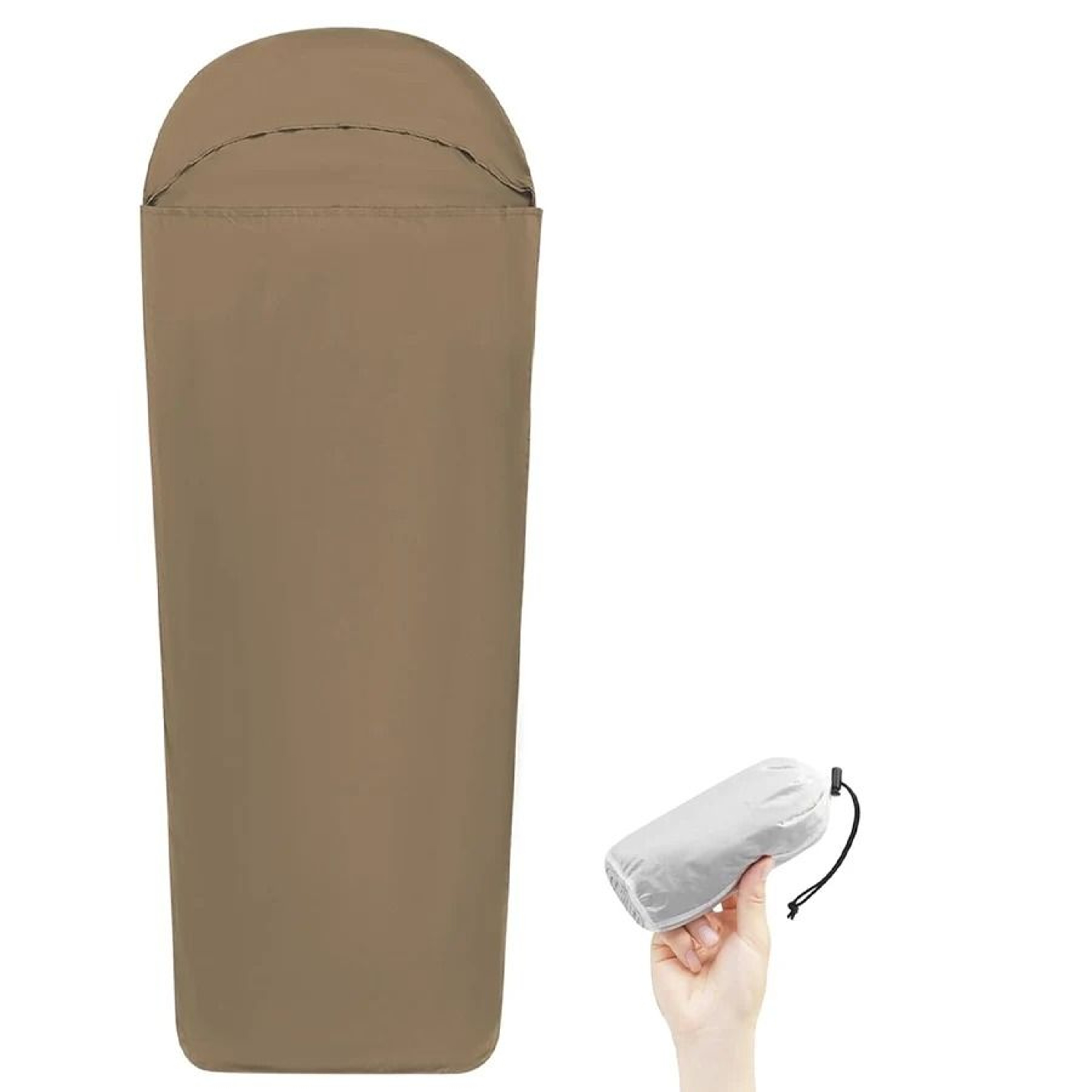 Ultralight Sleeping Bag Liner Lightweight Travel Sleep Sack Portable Travel Sleeping Bag Liner For  1