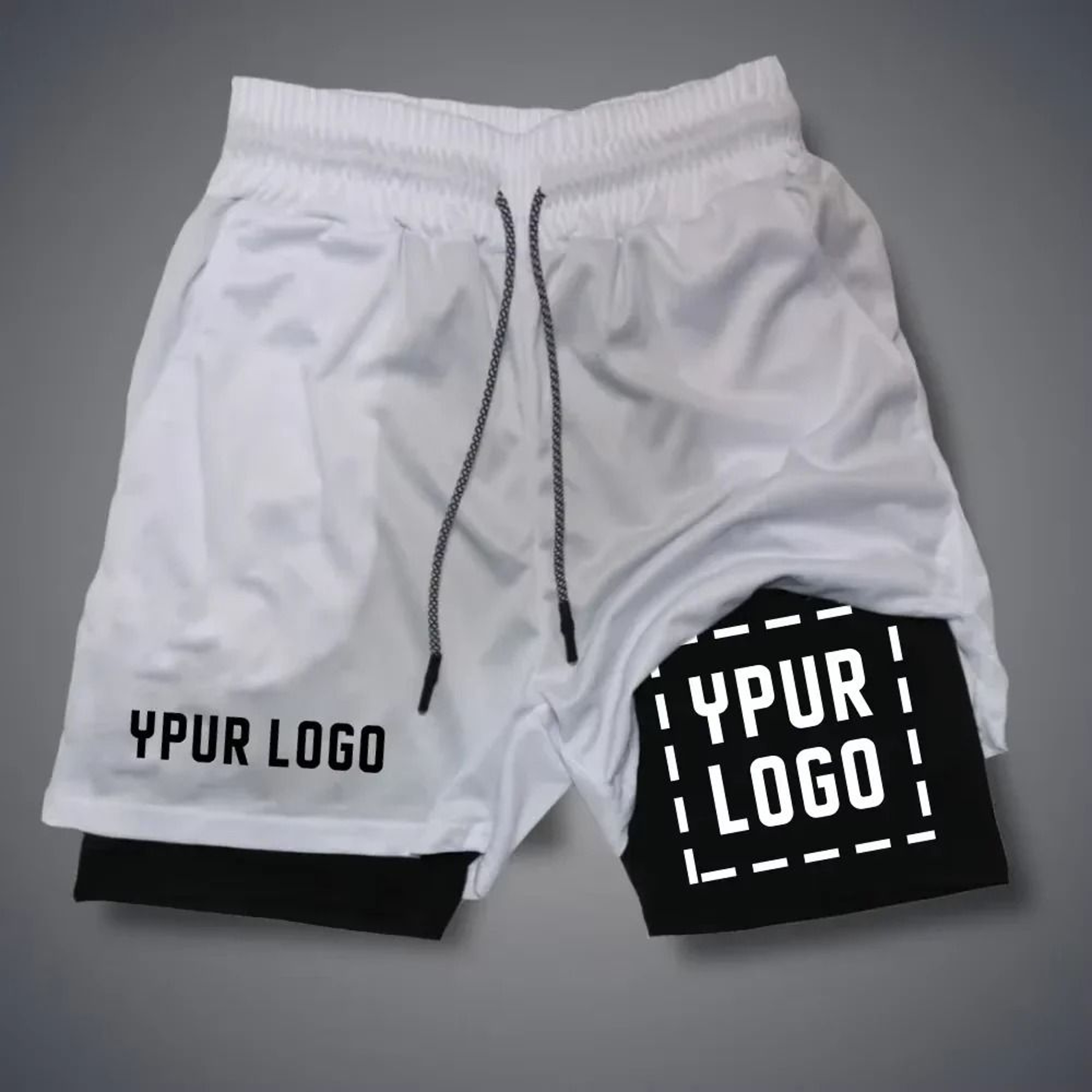 Custom Logo Compression T Shirt Quick Dry Workout Gym Tee For Men And Women 11