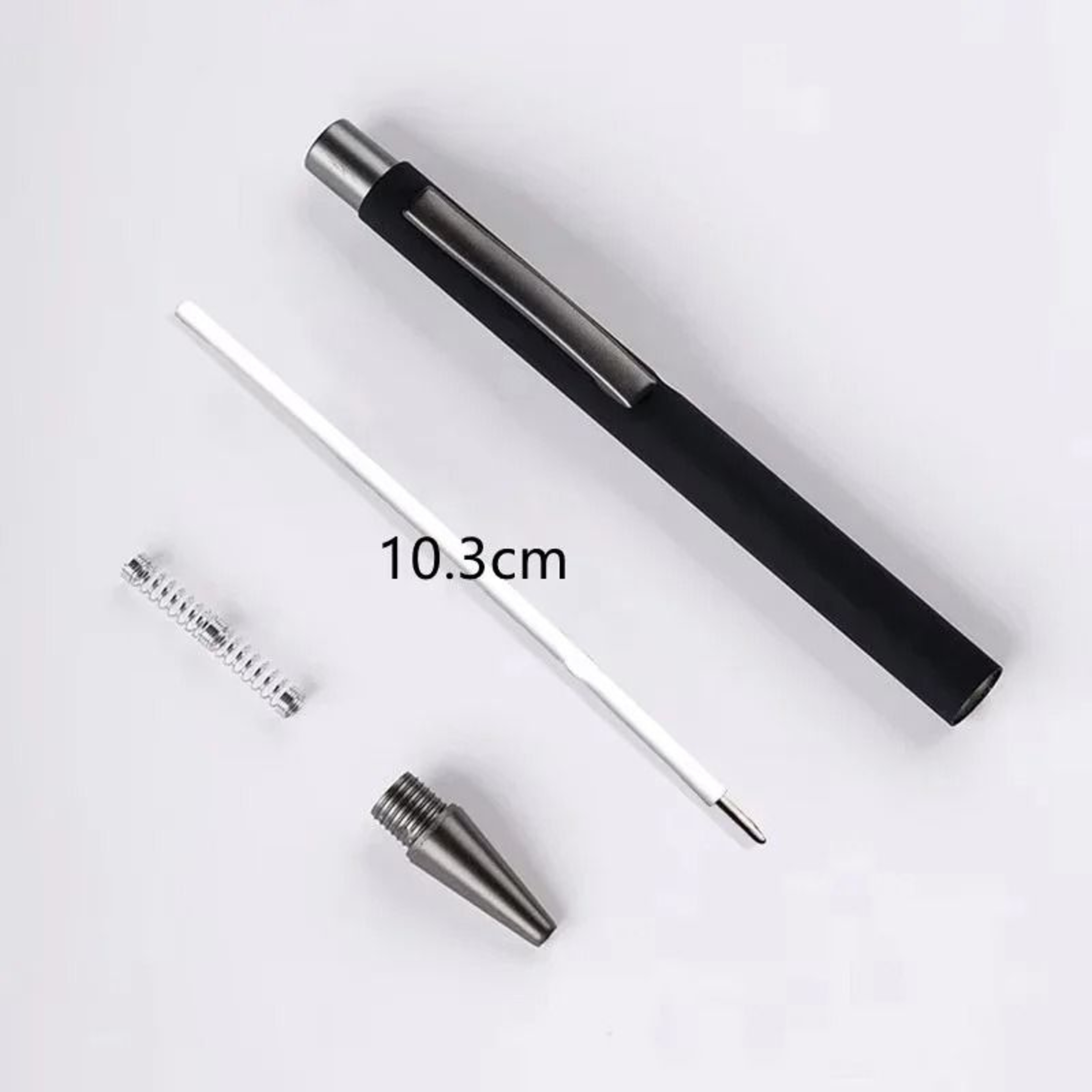 50 Pack Custom Logo Ballpoint Pens Metal Advertising Pens With Laser Engraved Branding 15