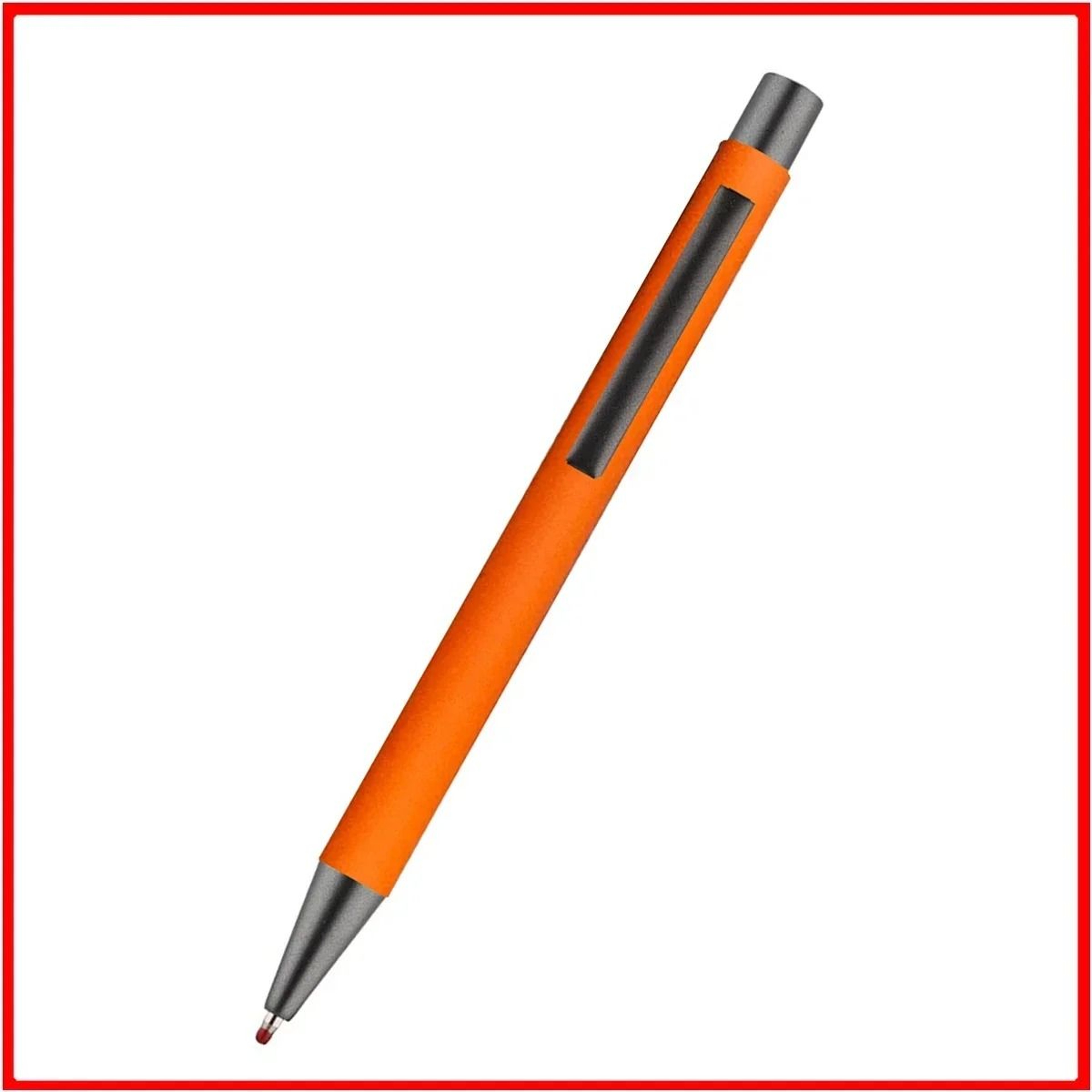 50 Pack Custom Logo Ballpoint Pens Metal Advertising Pens With Laser Engraved Branding 11