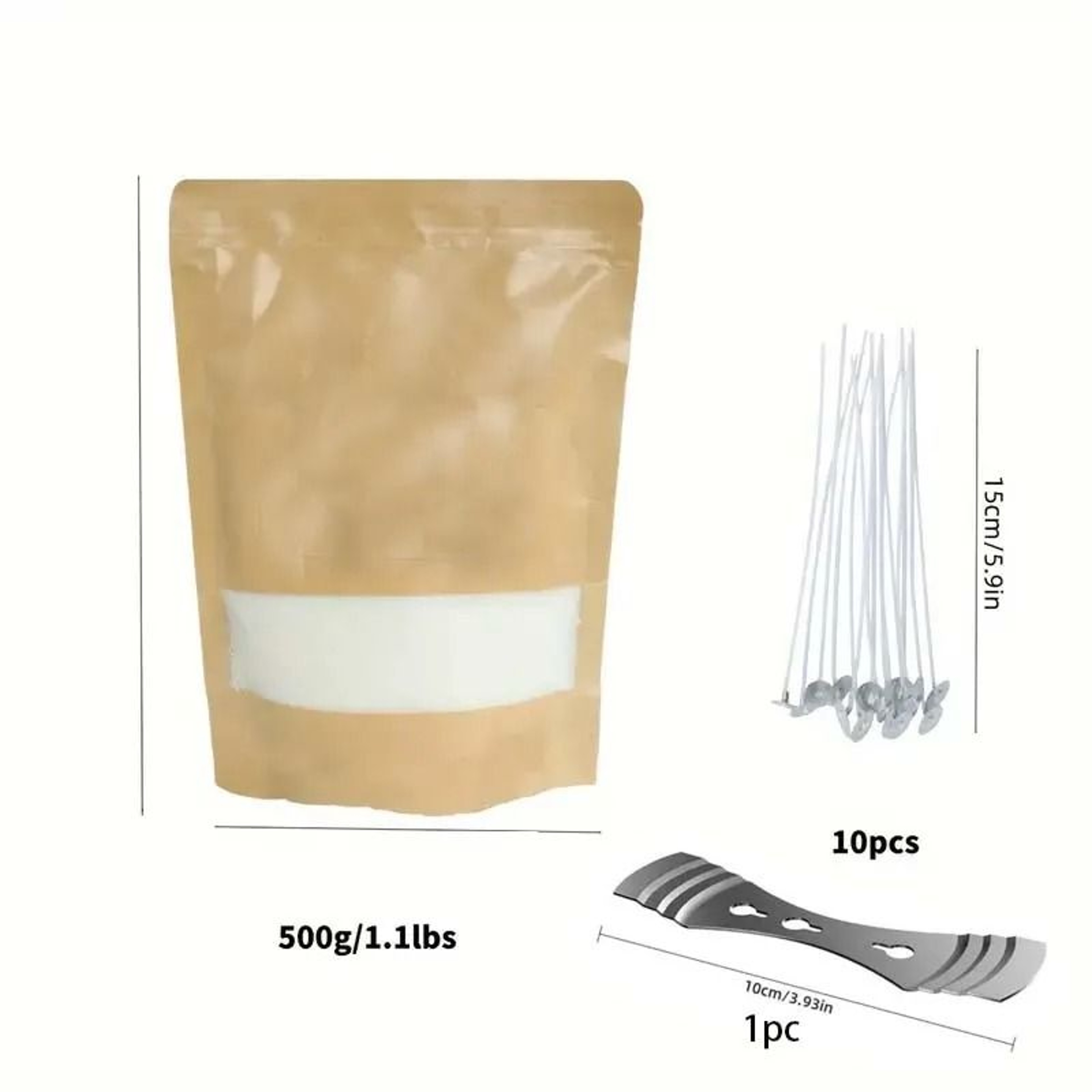 DIY Pearl Candle Wax Kit Refillable Sand Candle Making Kit With Wicks 8
