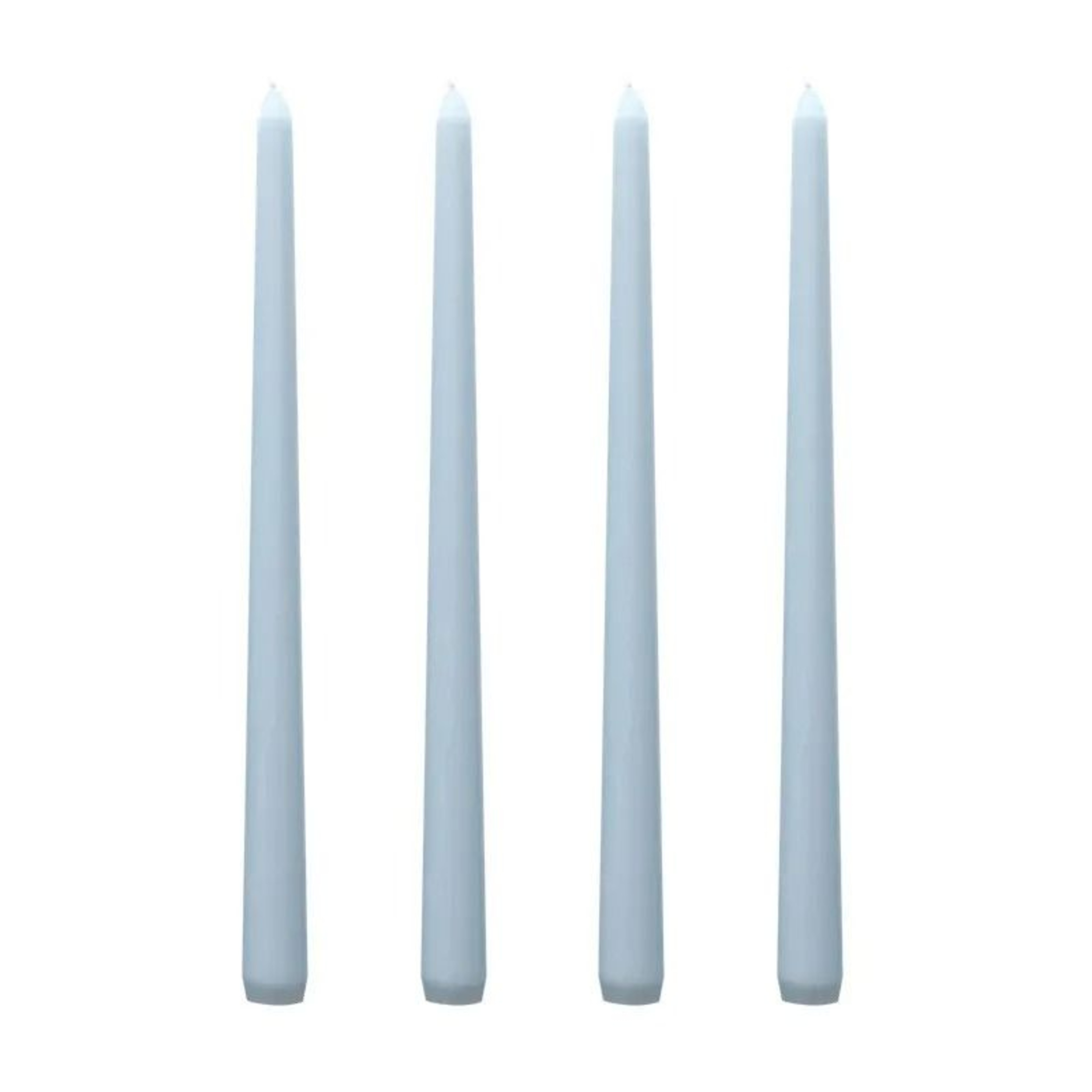 30CM Dripless Taper Candles Unscented Long Burning Dinner Candles Set Of 4 20