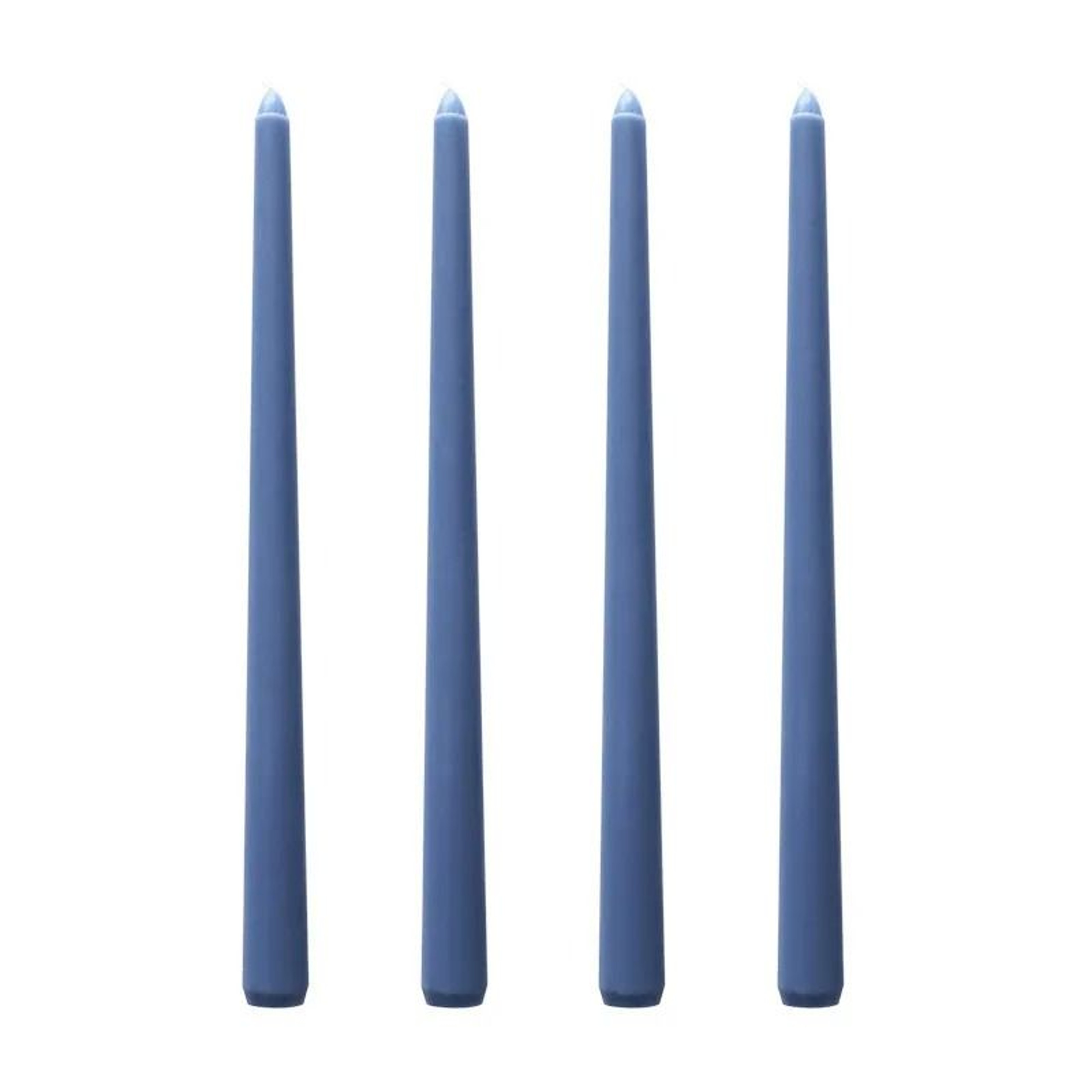 30CM Dripless Taper Candles Unscented Long Burning Dinner Candles Set Of 4 24