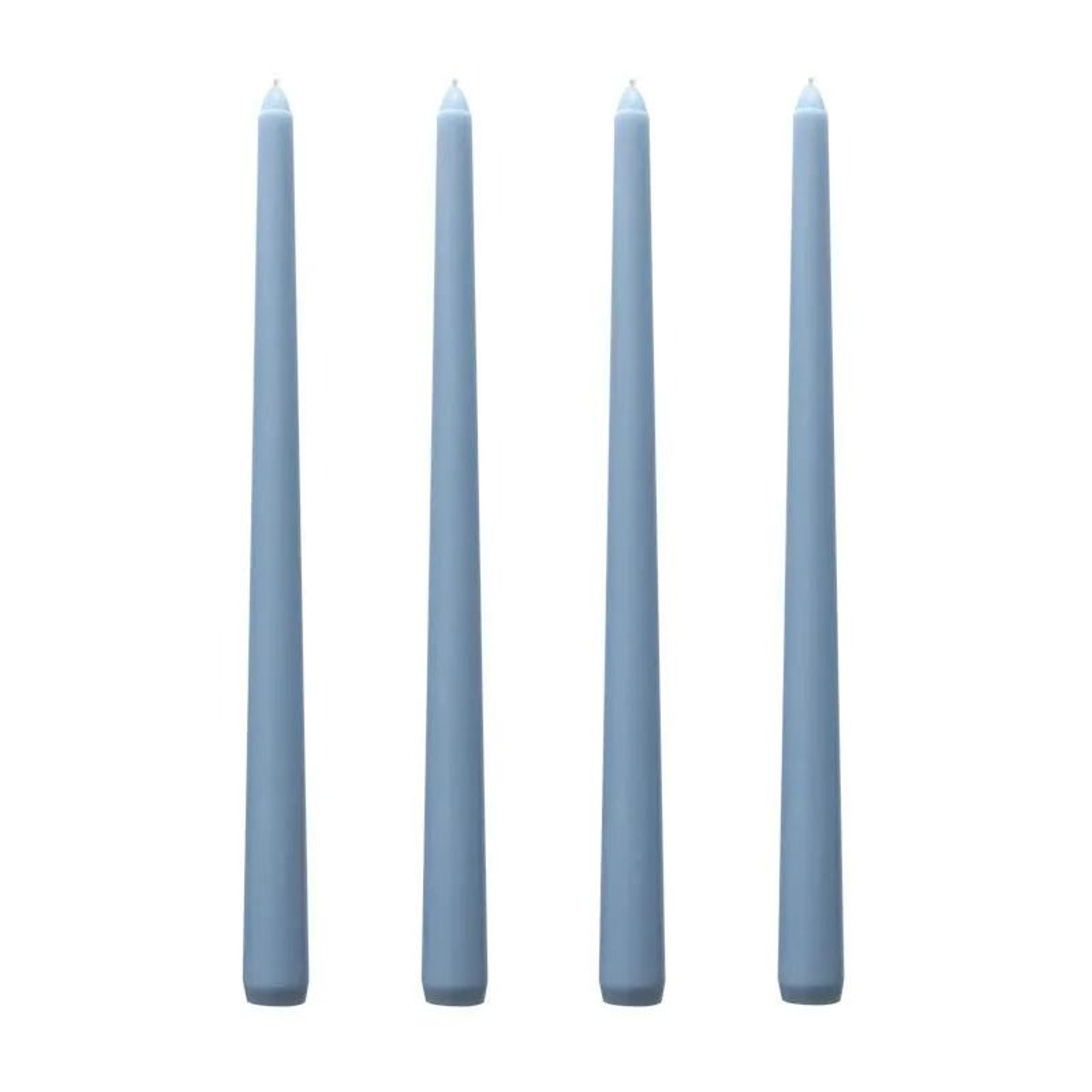 30CM Dripless Taper Candles Unscented Long Burning Dinner Candles Set Of 4 25