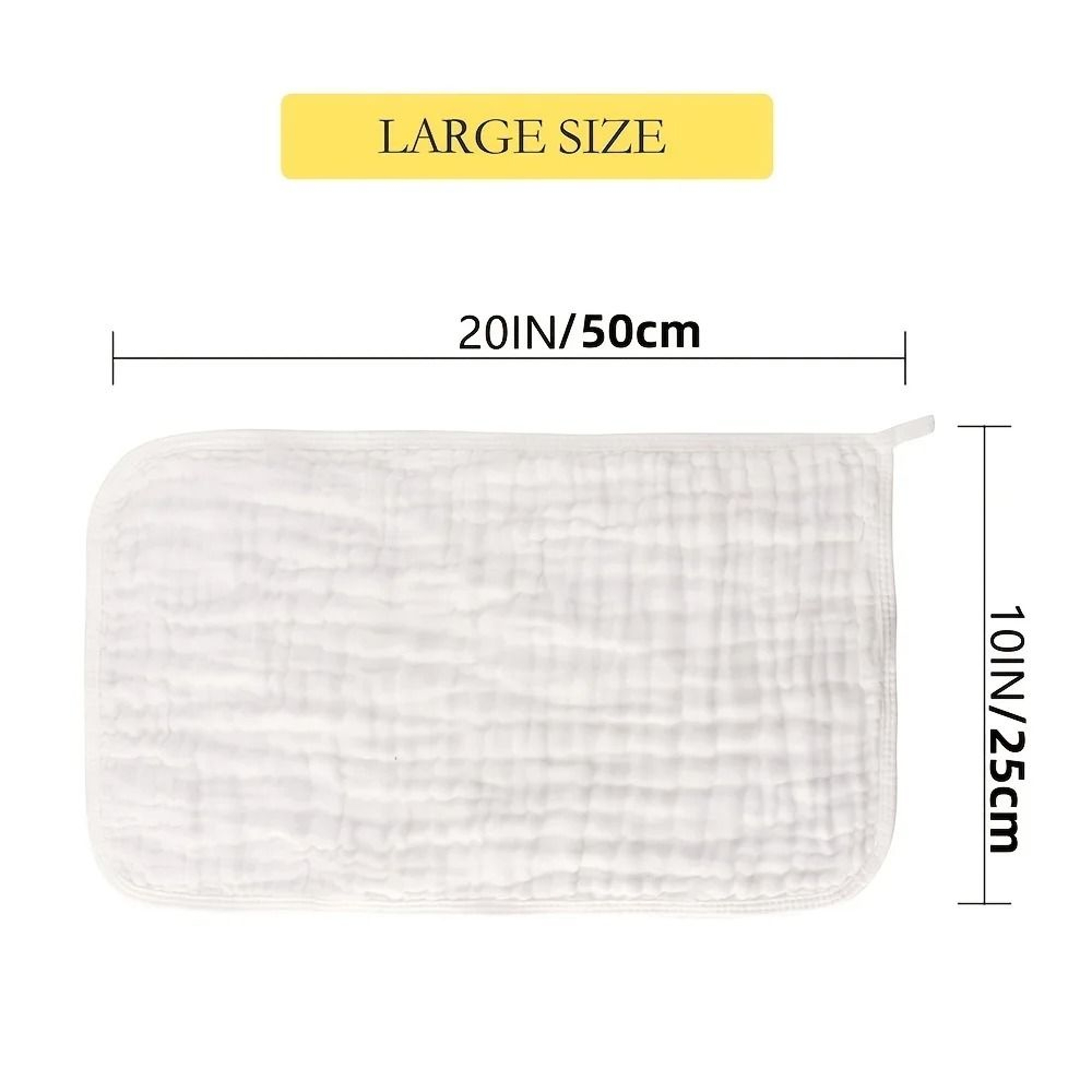 Soft Muslin Burp Cloths For Baby Extra Absorbent Newborn Spit Up Cloths 5