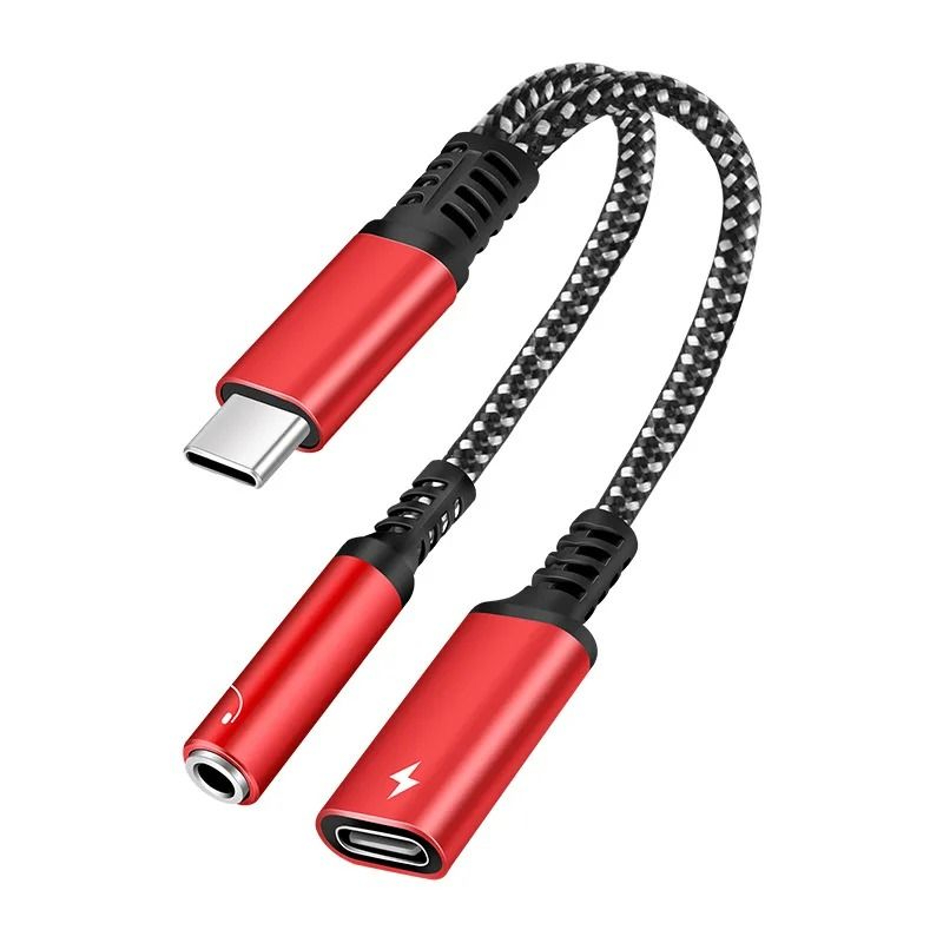 USB C To 35mm Adapter With Charging PD 60W Audio Splitter Cable 4