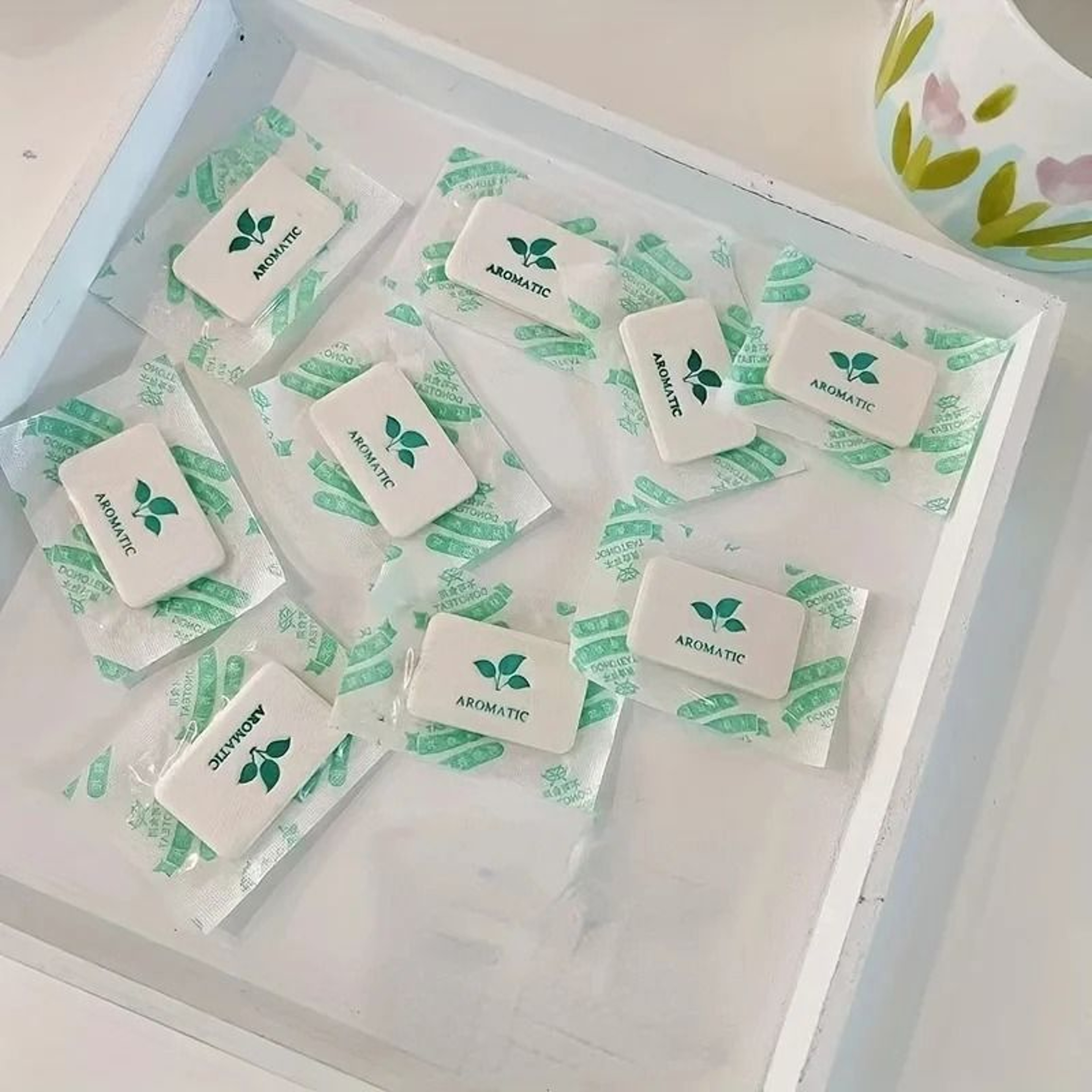 Jasmine Fragrance Sachets For Wardrobe Air Freshener And Shoe Deodorizer 6