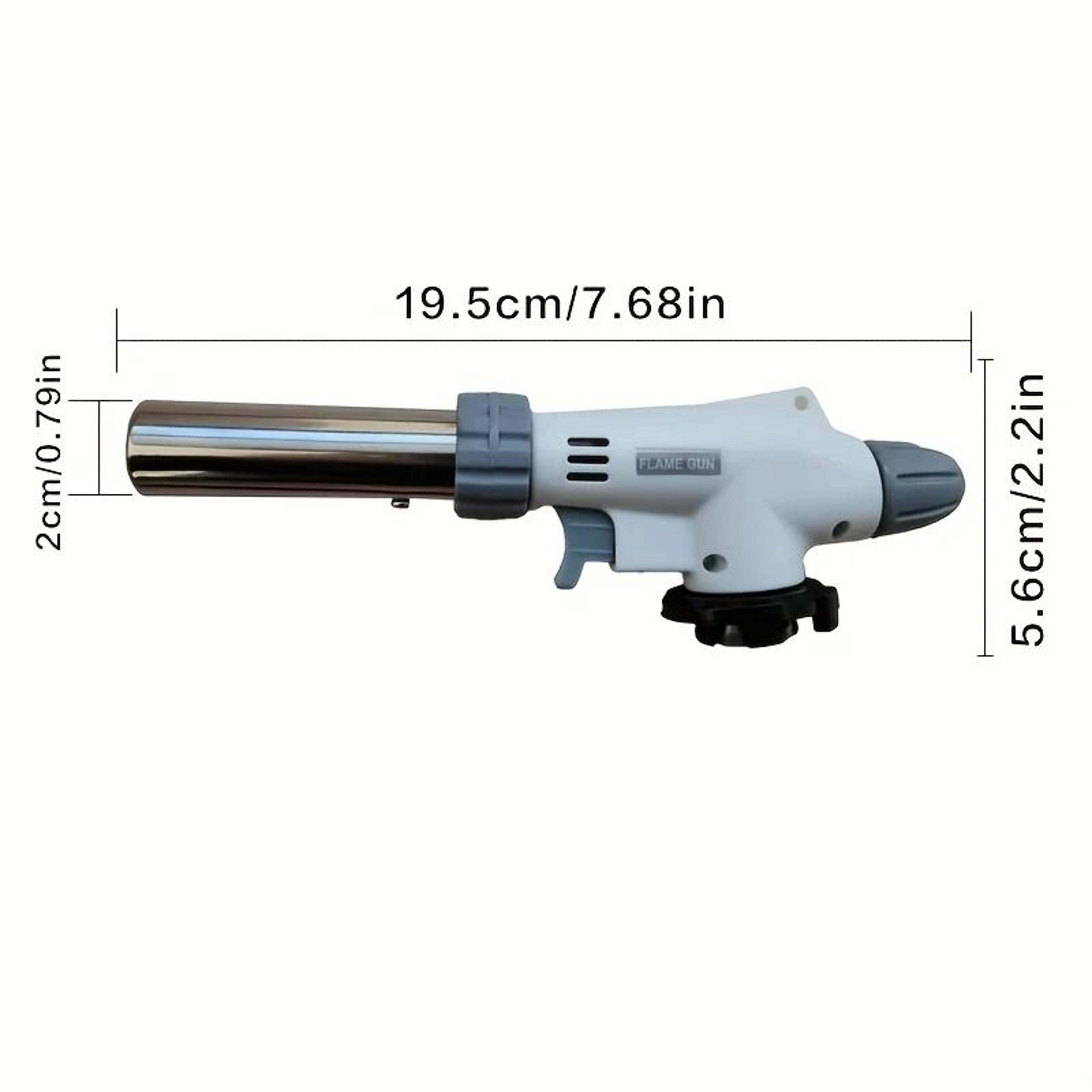 Adjustable Butane Torch Lighter BBQ Flame Gun For Cooking And Camping 6