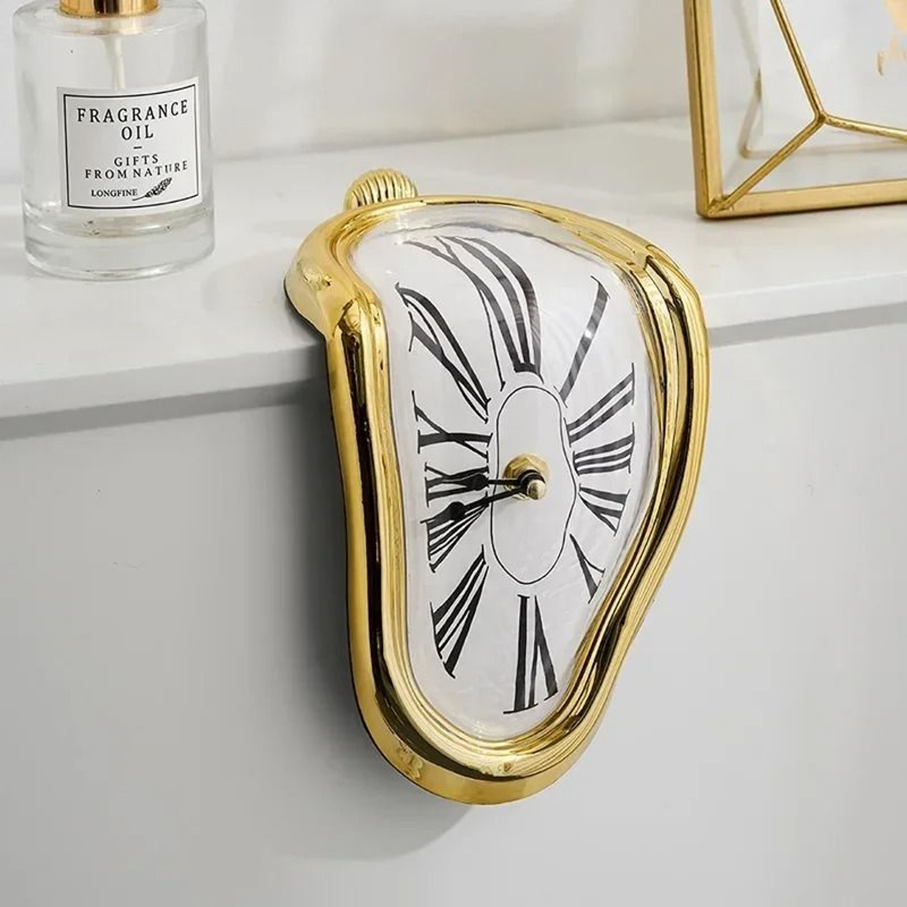 Melting Wall Clock Surreal Dali Style Distorted Decorative Wall Art 1