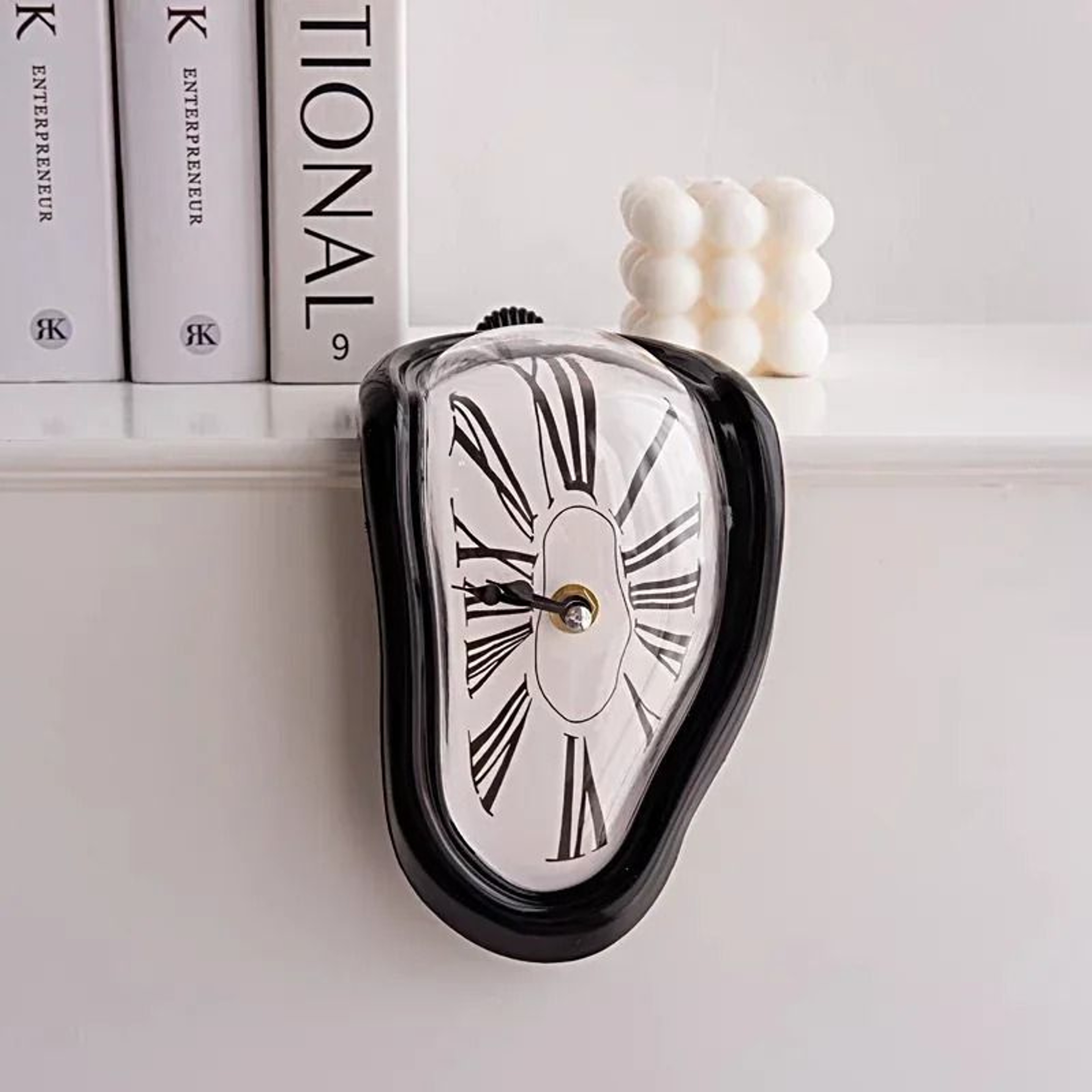 Melting Wall Clock Surreal Dali Style Distorted Decorative Wall Art 6