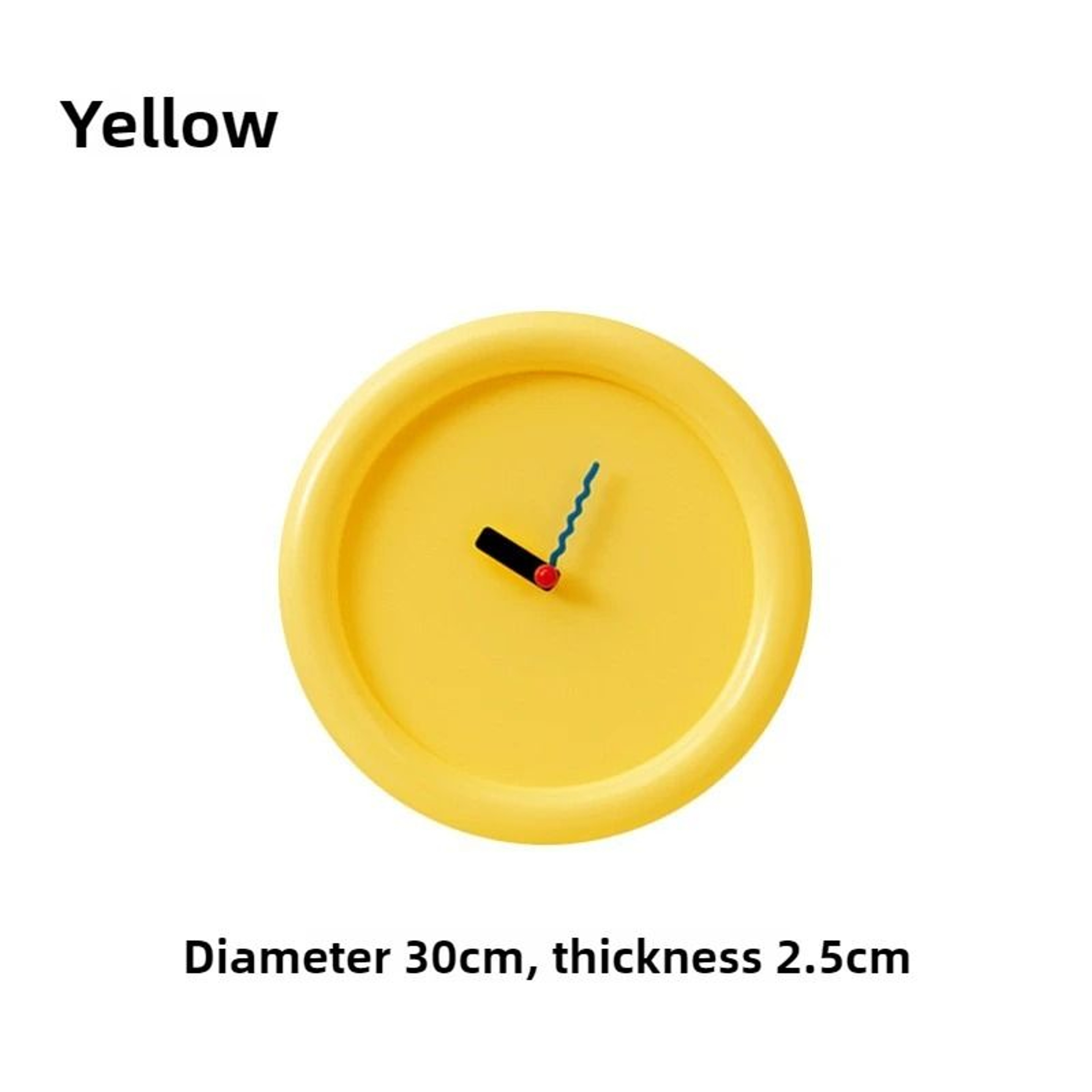Cream Style Wall Clock With Stand Silent Minimalist Desktop And Wall Decor 2