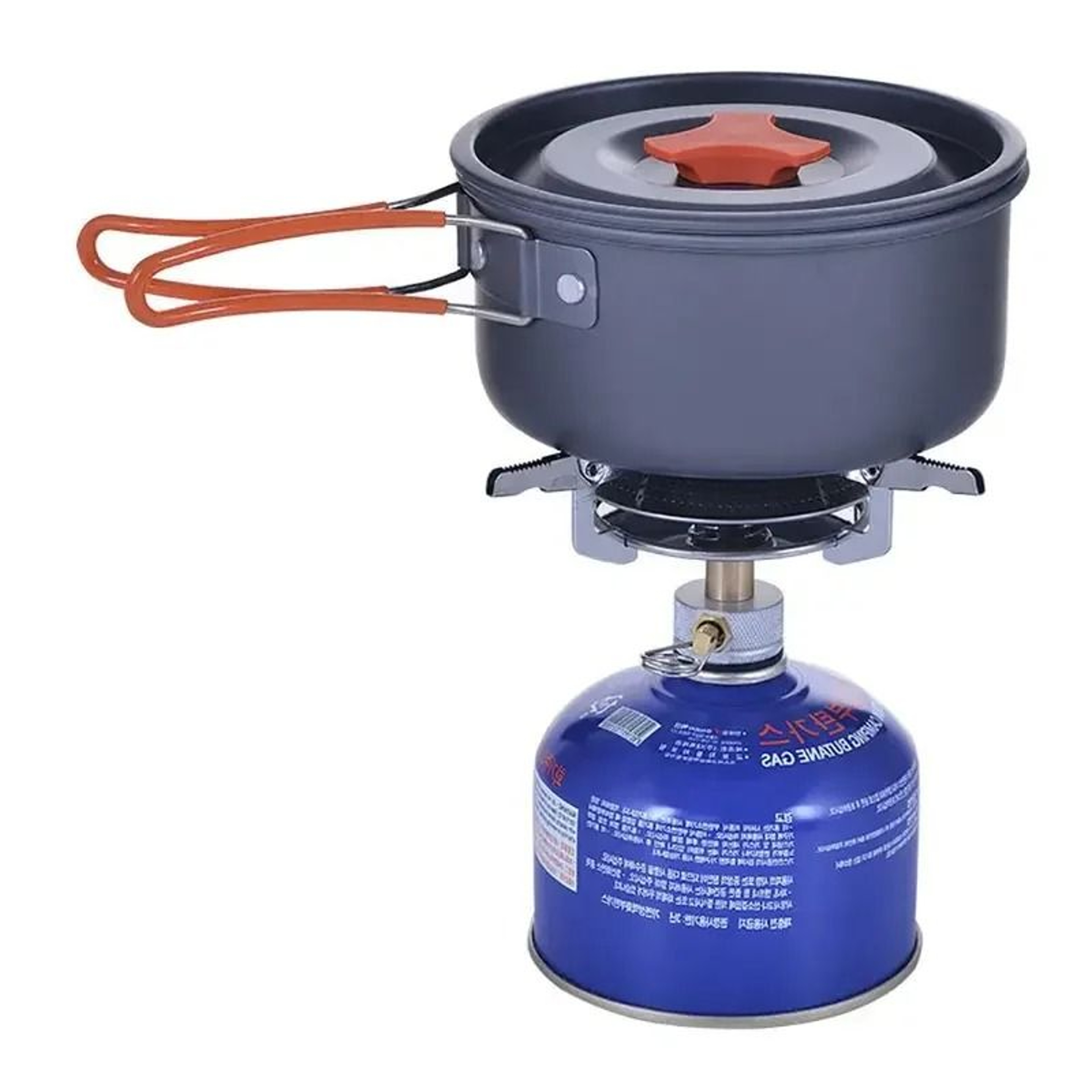 Portable Camping Stove Windproof Gas Backpacking Stove Foldable Outdoor Cooking Stove 5