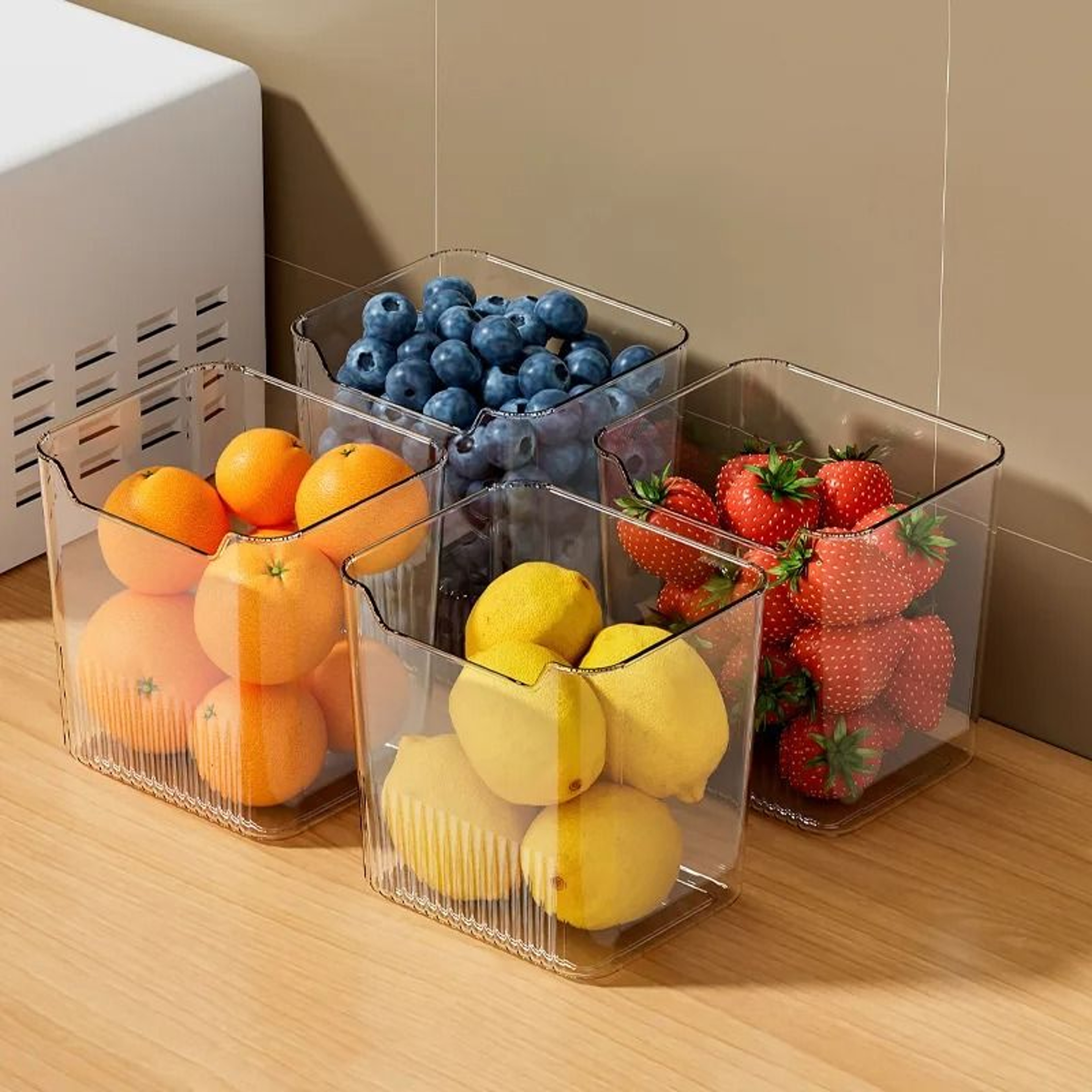 Fridge Door Storage Box Refrigerator Organizer Bin For Eggs Vegetables And Fruits 6