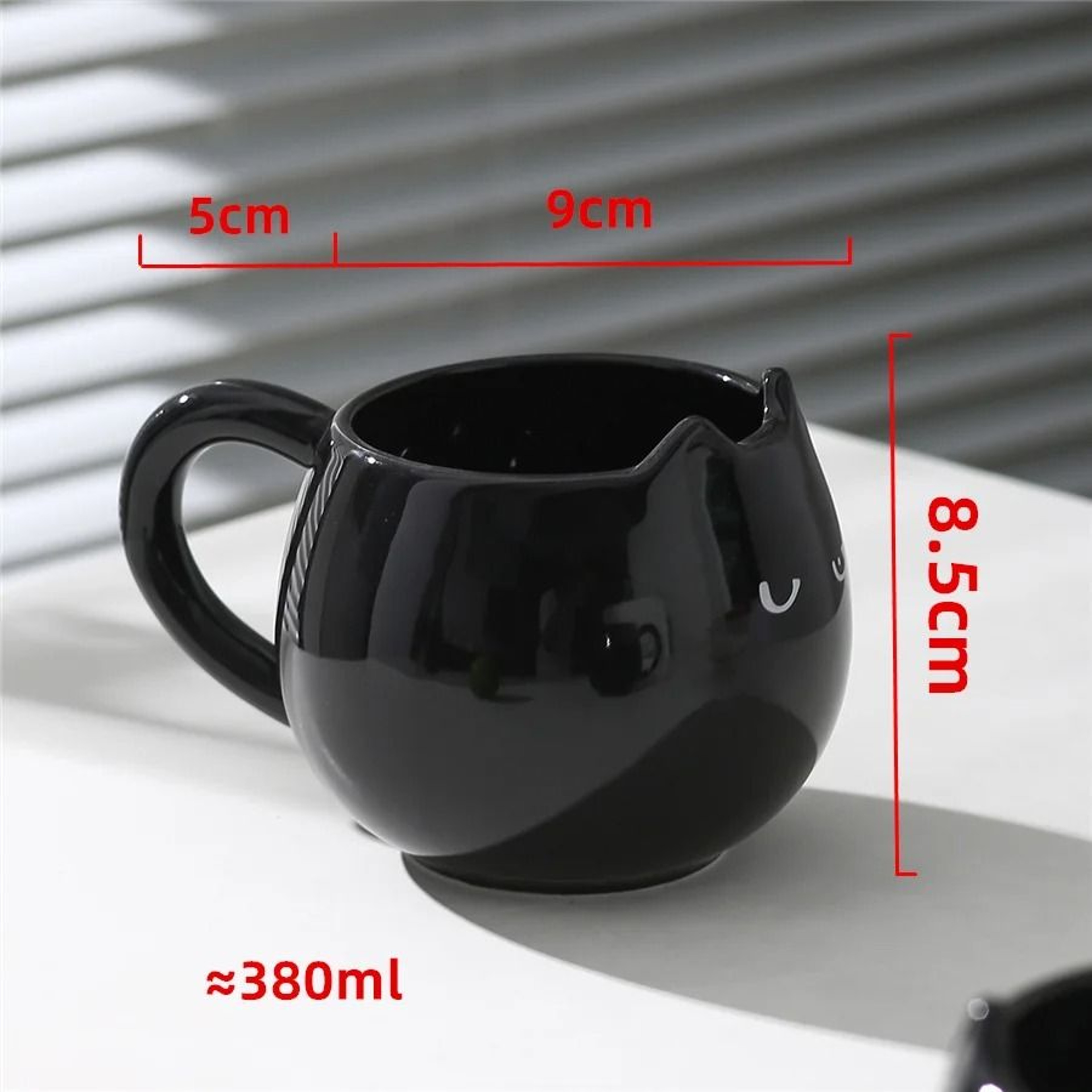 Cat Ceramic Mug Cute Coffee Cup 380ml Cat Shaped Cup 2