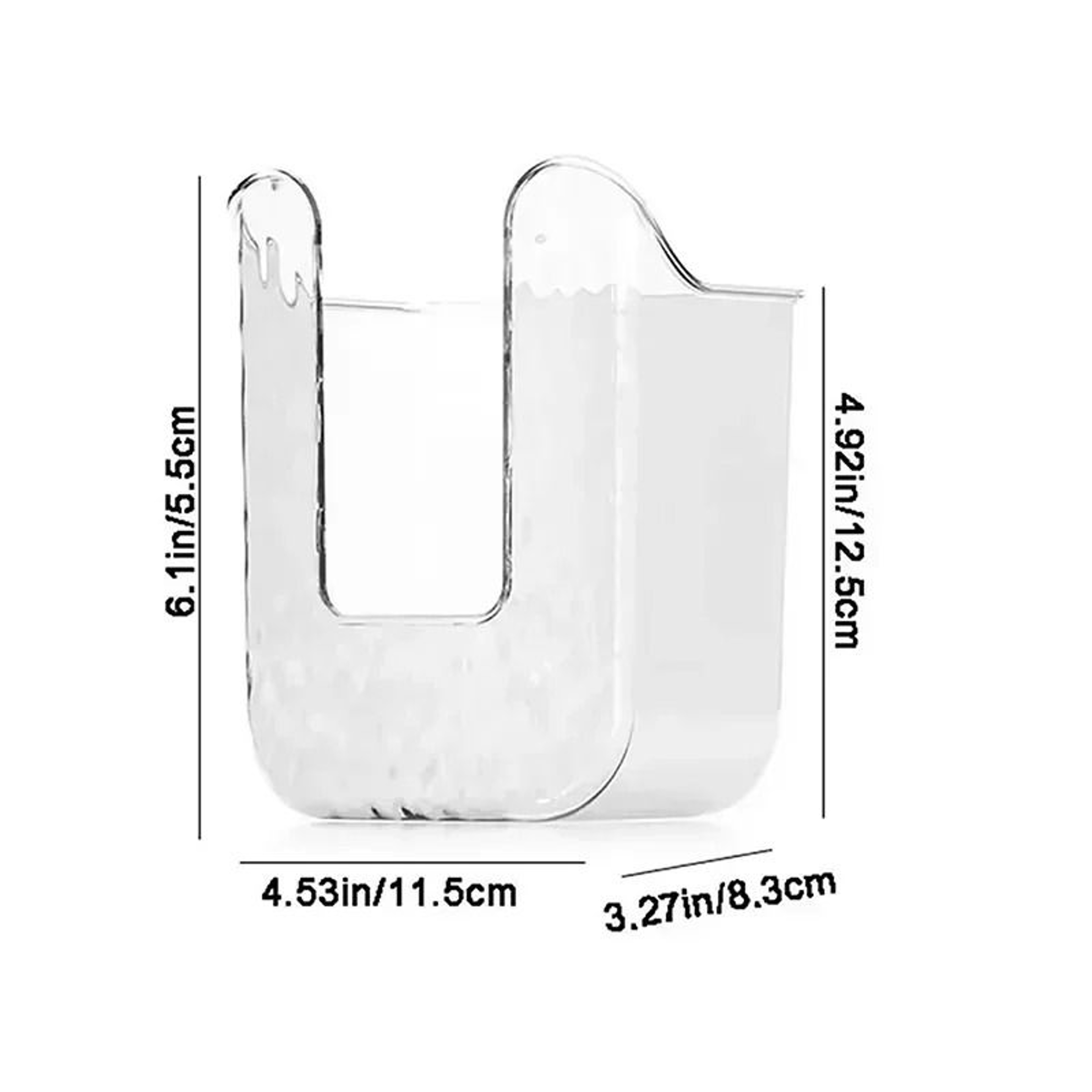 Wet Wipes Storage Box Wall Mounted Punch Free Inverted Tissue Holder 3