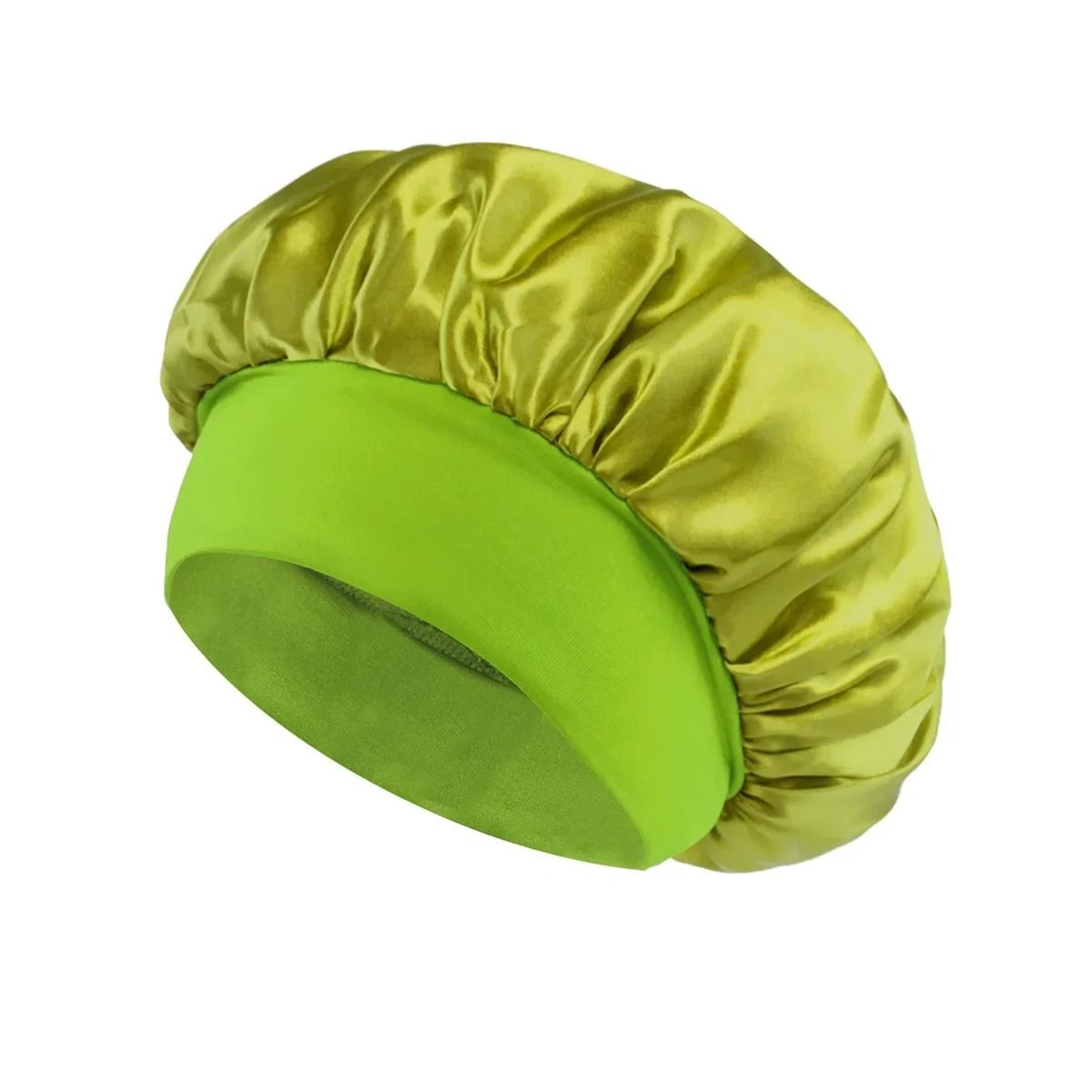 Silk Satin Hair Bonnet For Sleeping Wide Band Protective Sleep Cap For Women 4
