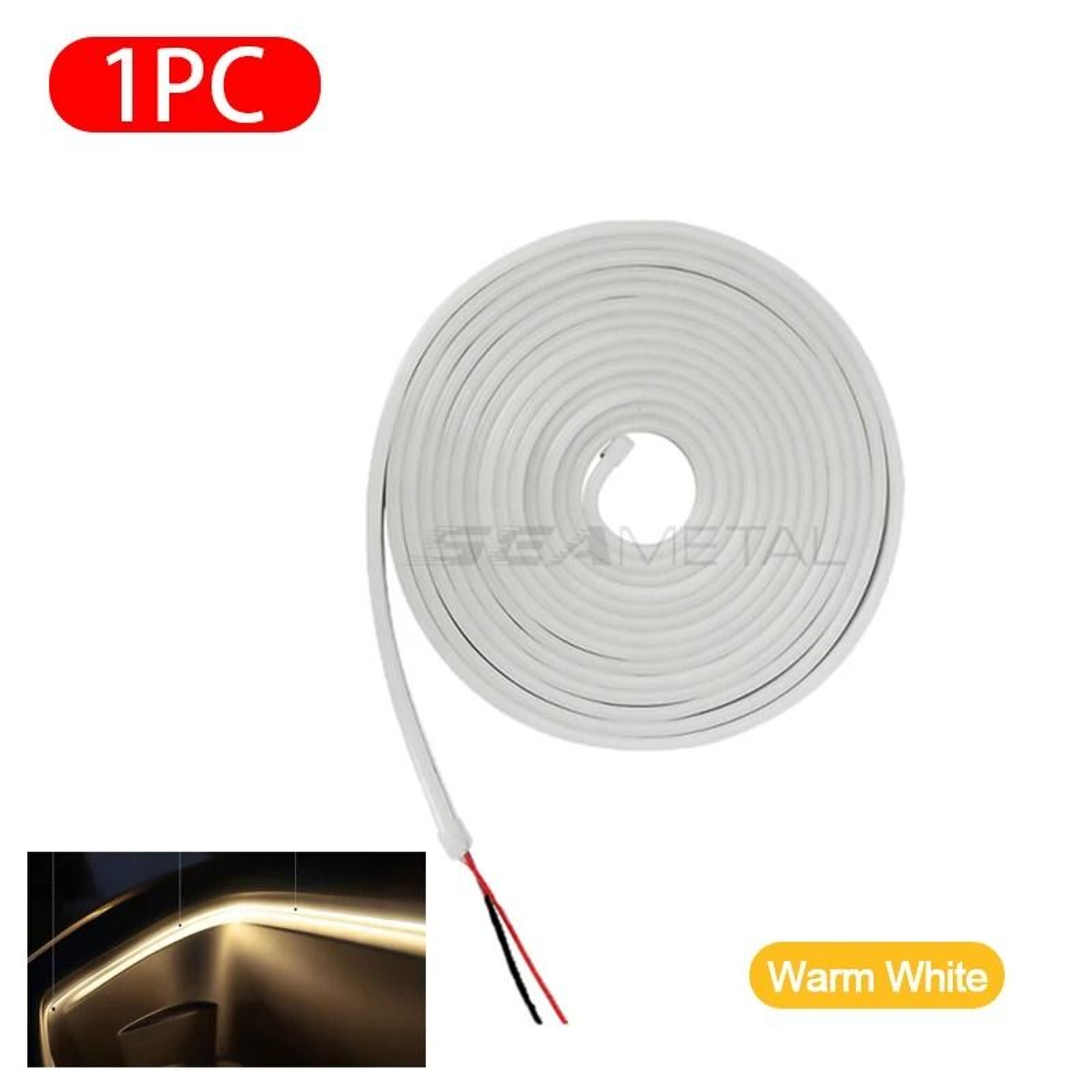 Waterproof LED Strip Ambient Light For Tesla Model 3 Y S Interior And Trunk 2
