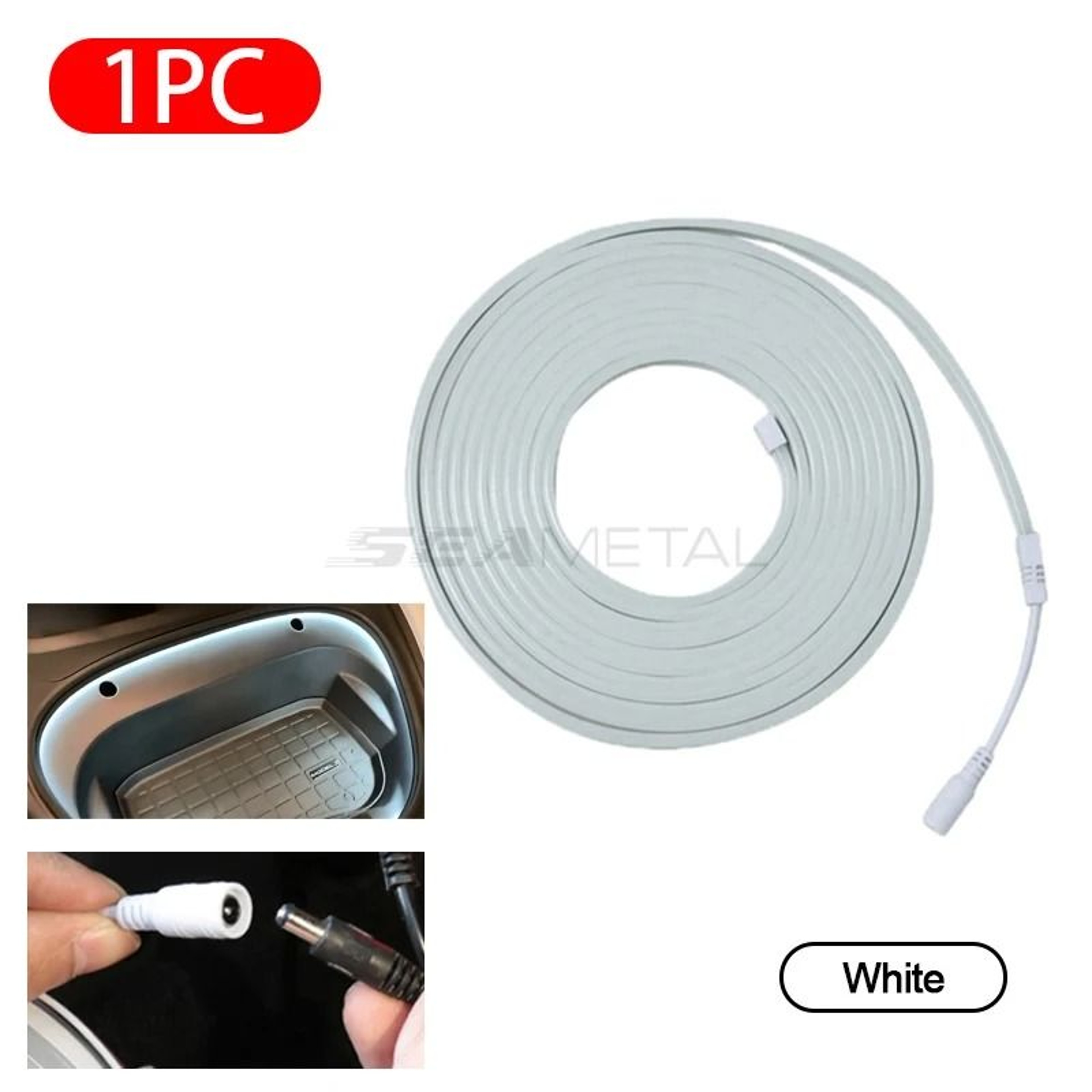 Waterproof LED Strip Ambient Light For Tesla Model 3 Y S Interior And Trunk 3
