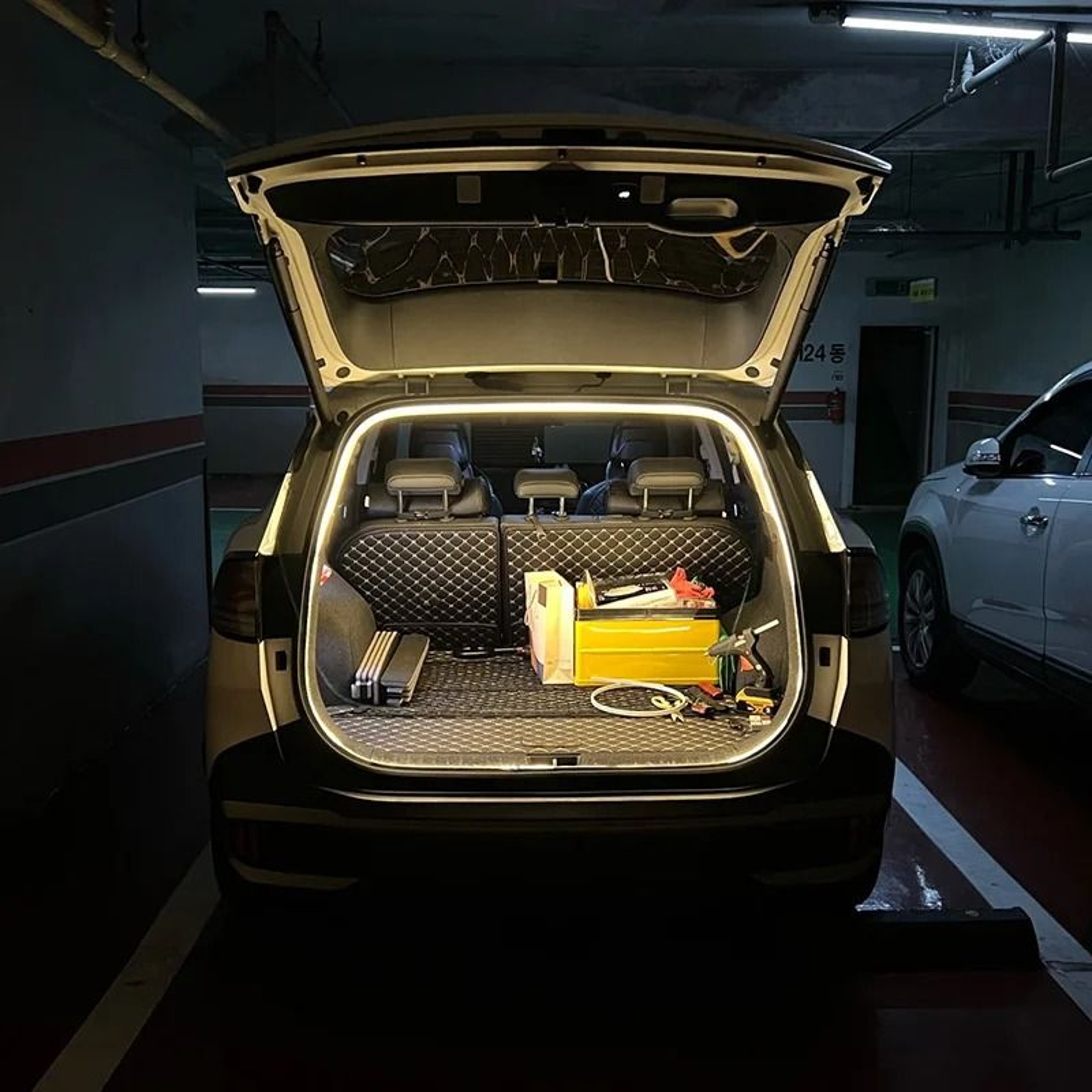 Waterproof LED Strip Ambient Light For Tesla Model 3 Y S Interior And Trunk 5