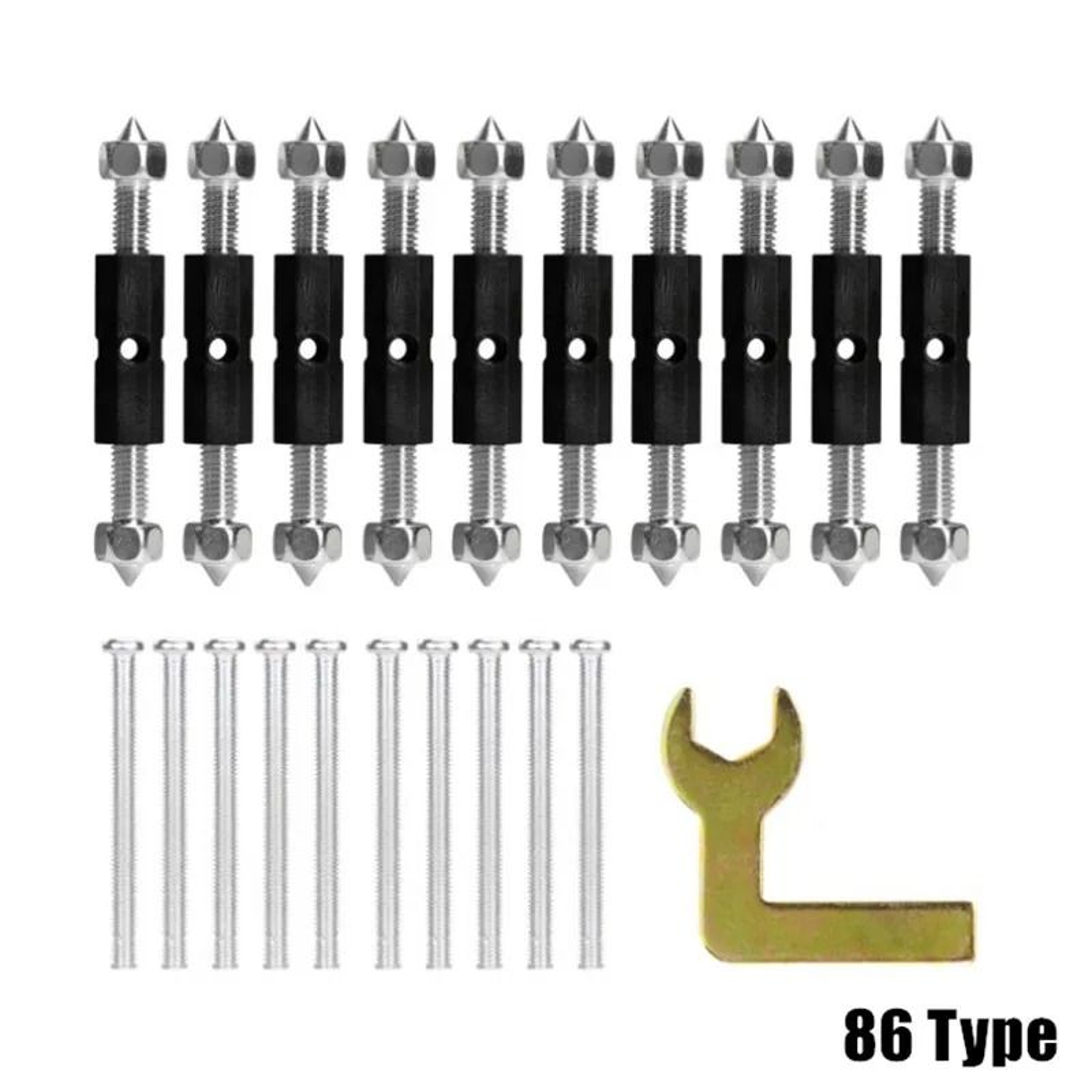 10 Pcs Wall Switch Repair Kit Adjustable Socket Cassette Support Rod Tool Set 1