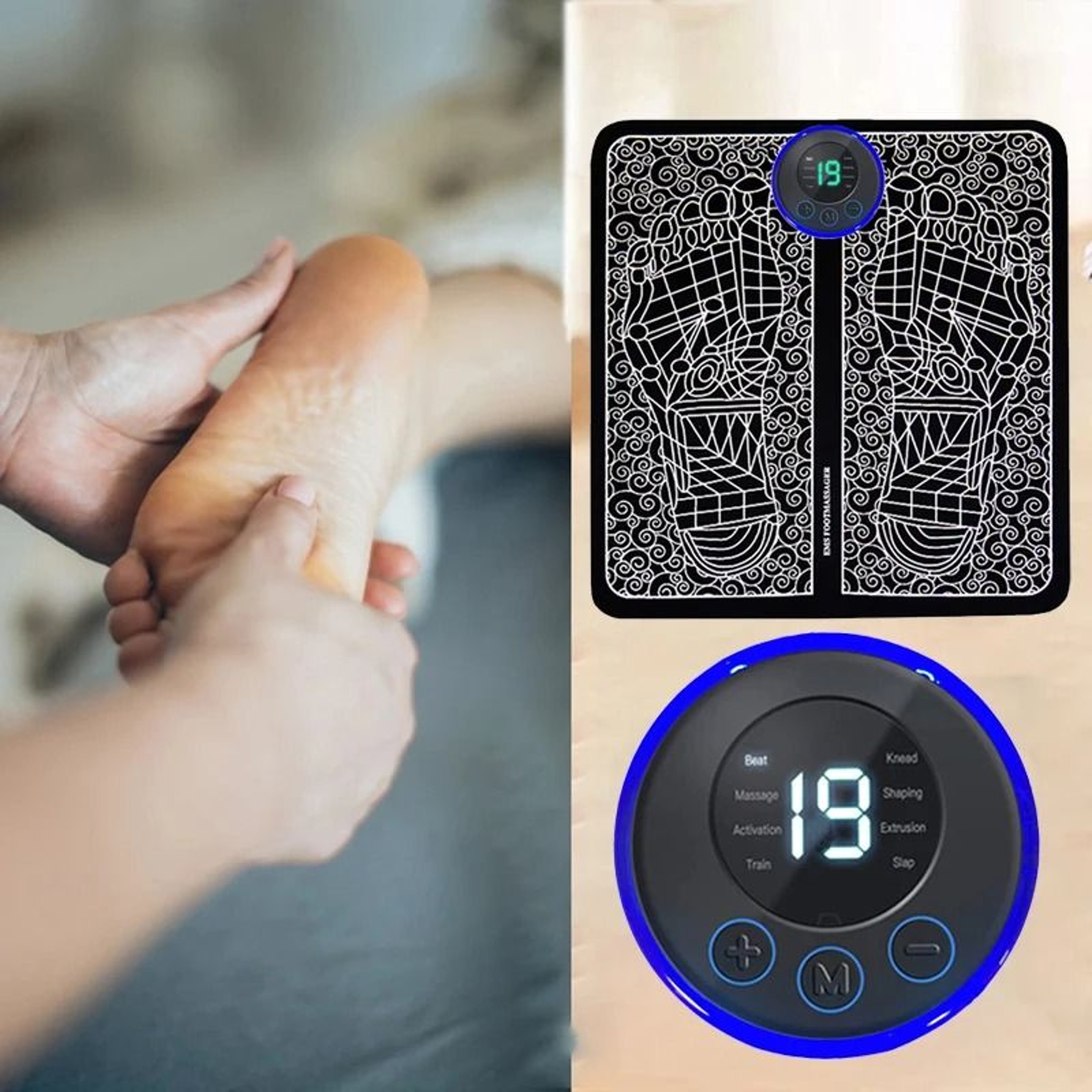 Smart Electric Massage Pen Set For Neck Shoulder And Full Body Relief 6