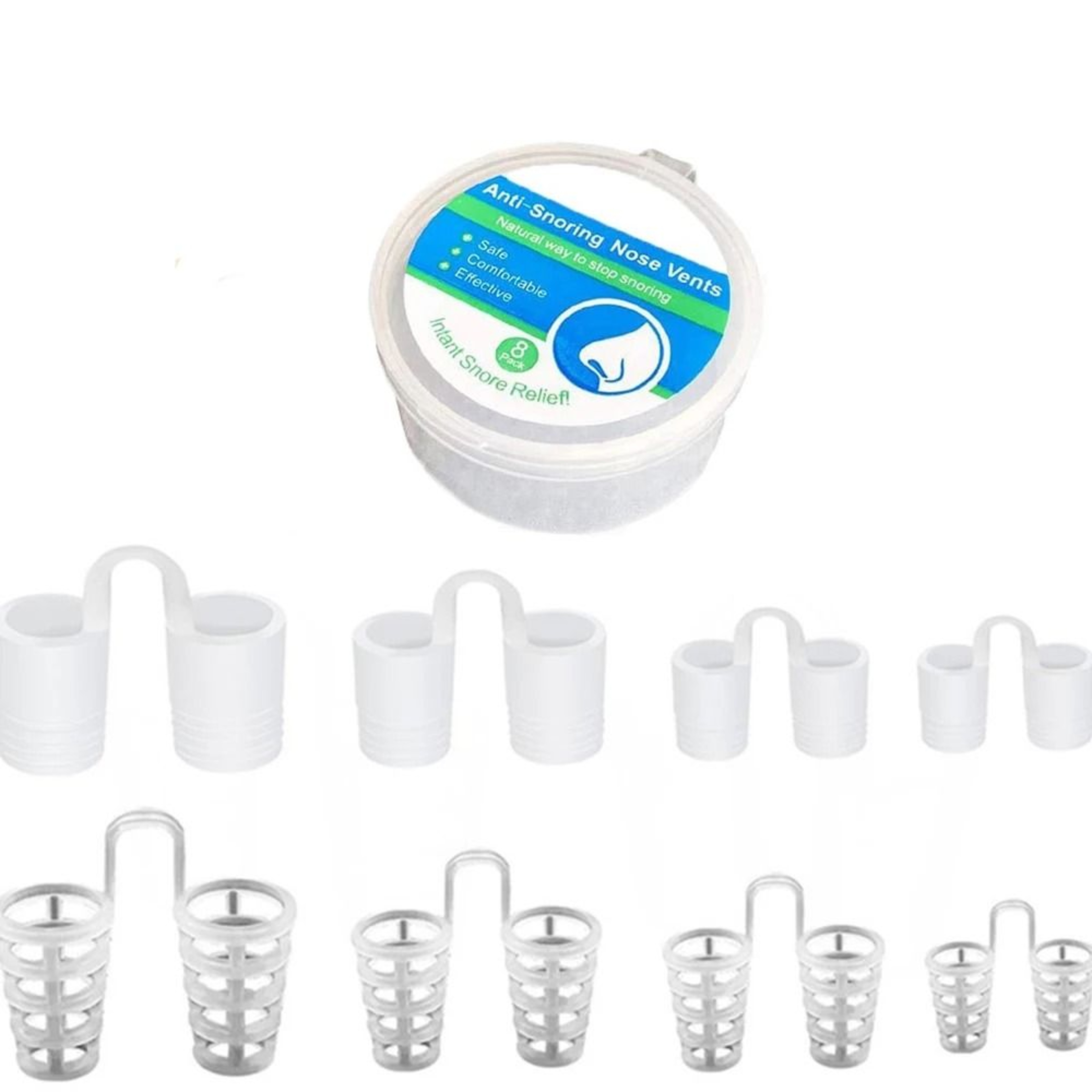 ComfortFit Nasal Dilator Anti Snoring Device Set For Quiet Sleep 0