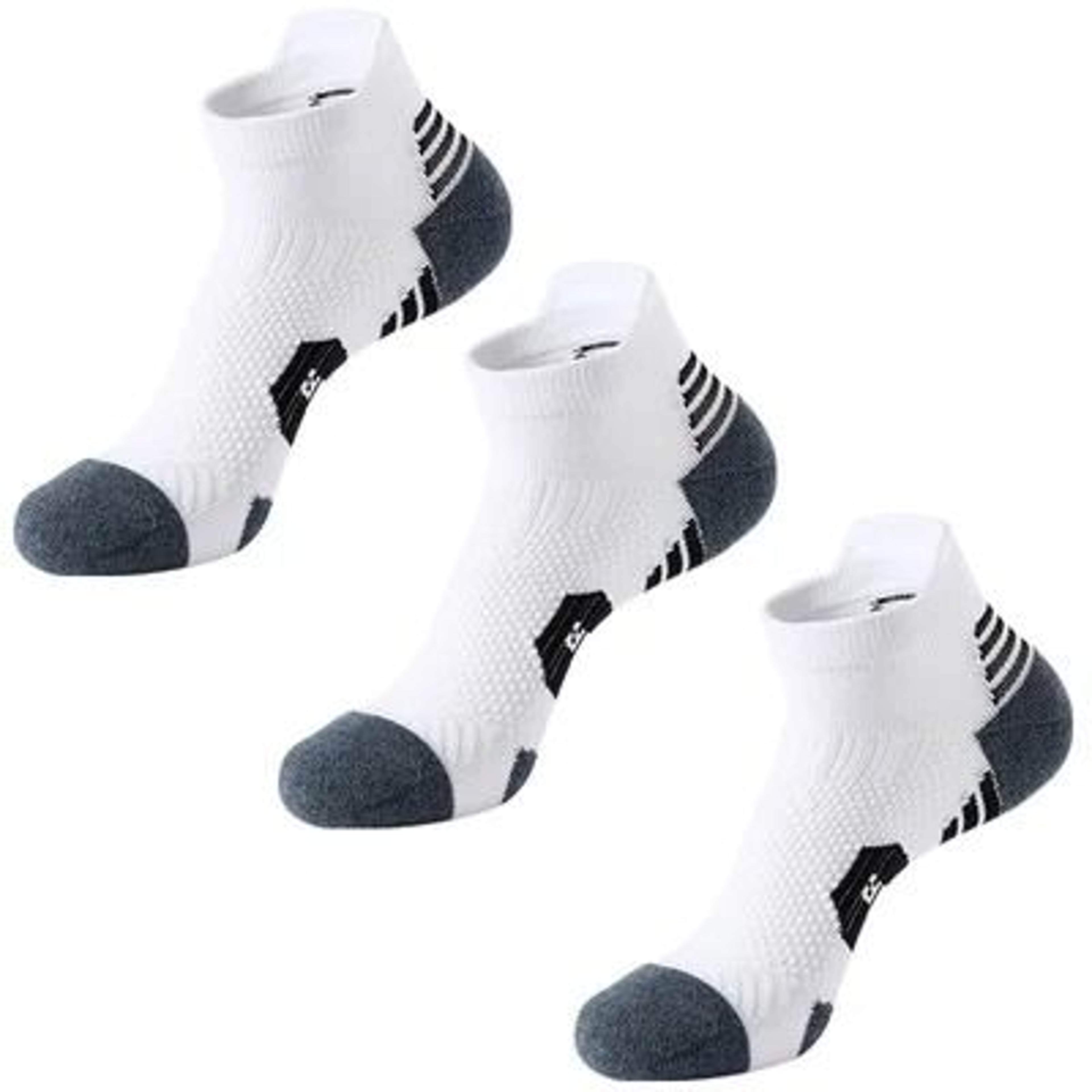 ProGrip Non Slip Sports Socks Quick Dry Running And Training Socks Set 3