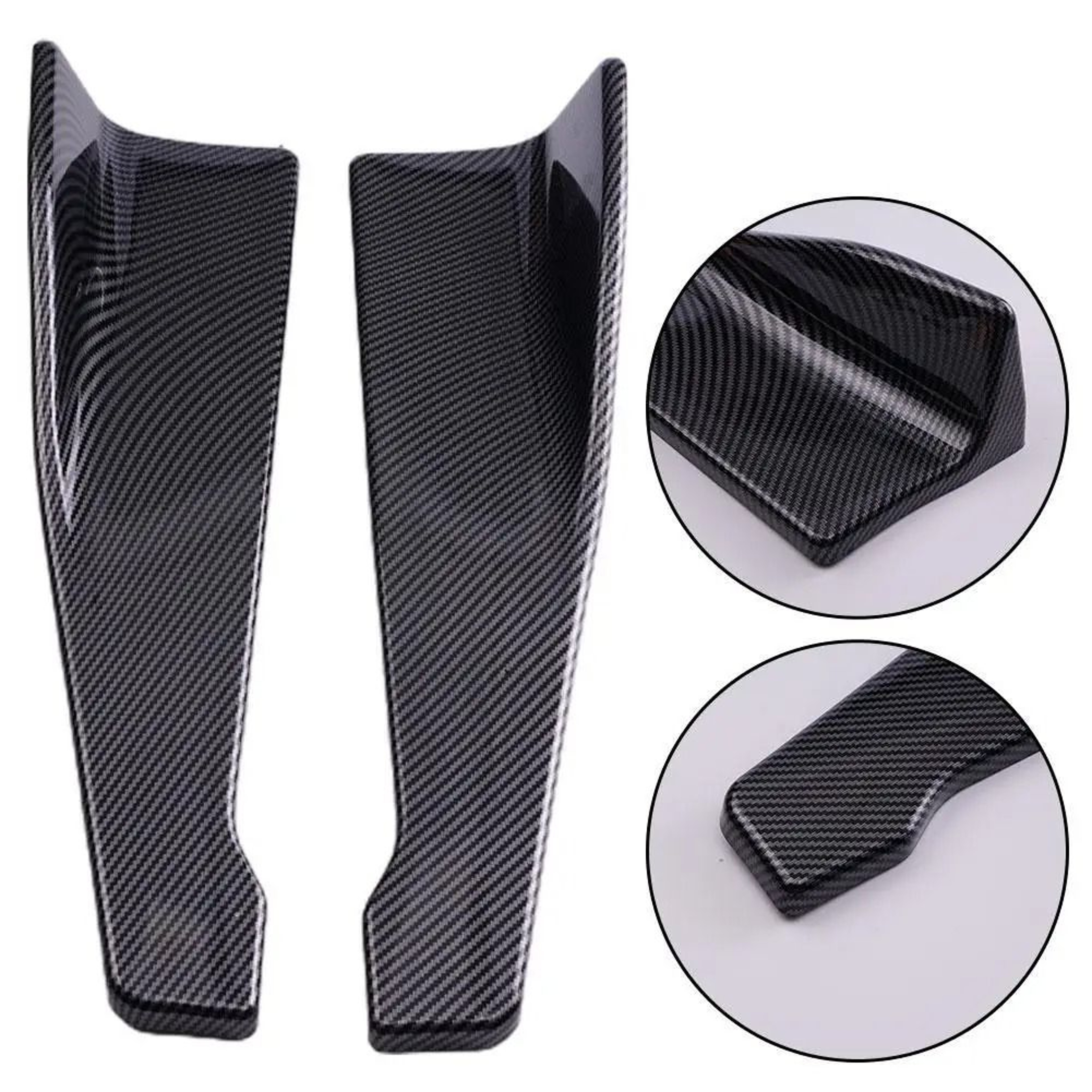 Universal Car Bumper Protector Lip Spoiler Scratch Guard Strip 48cm 7
