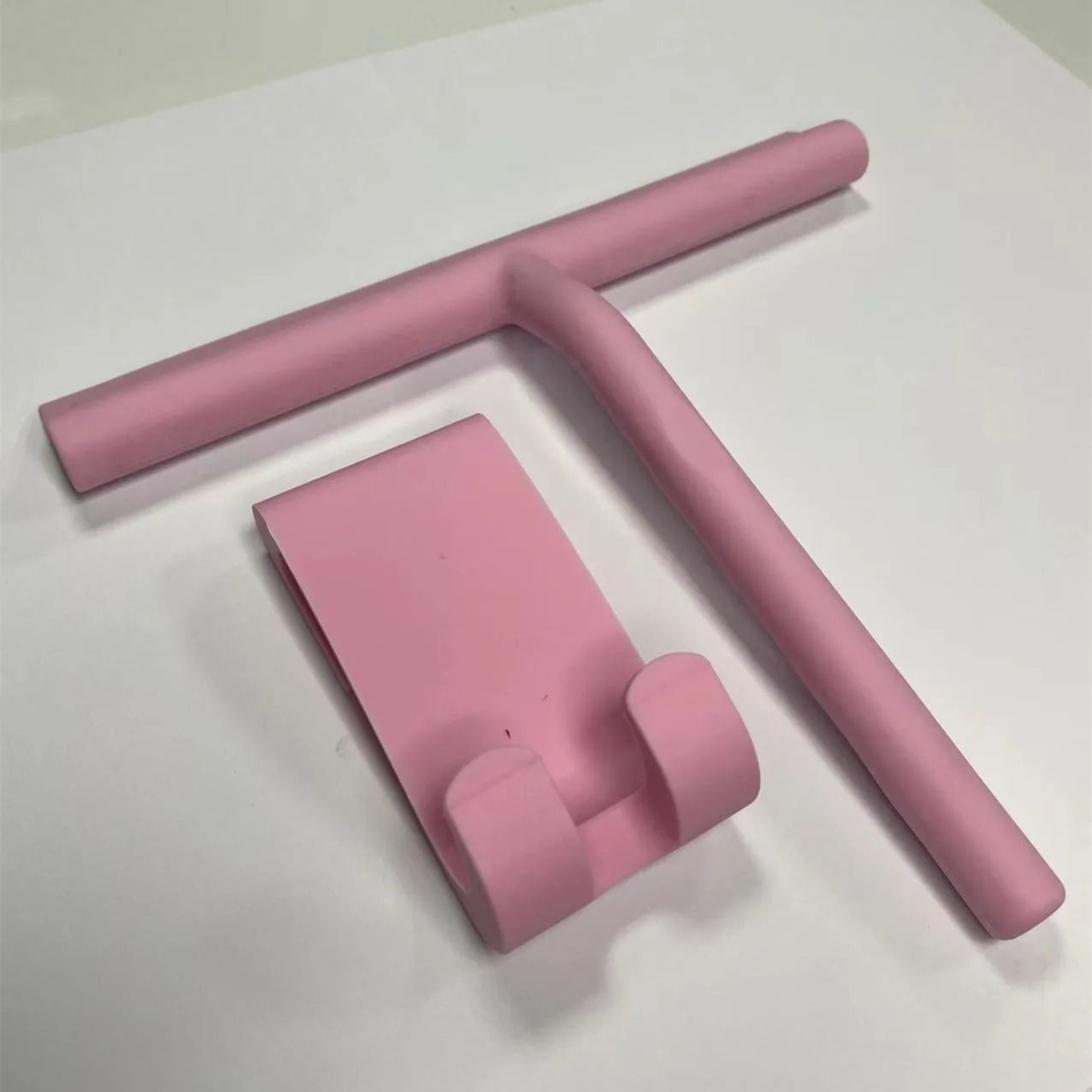 Shower Squeegee Window Glass Cleaner With Handle Wall Hanging Wiper 3
