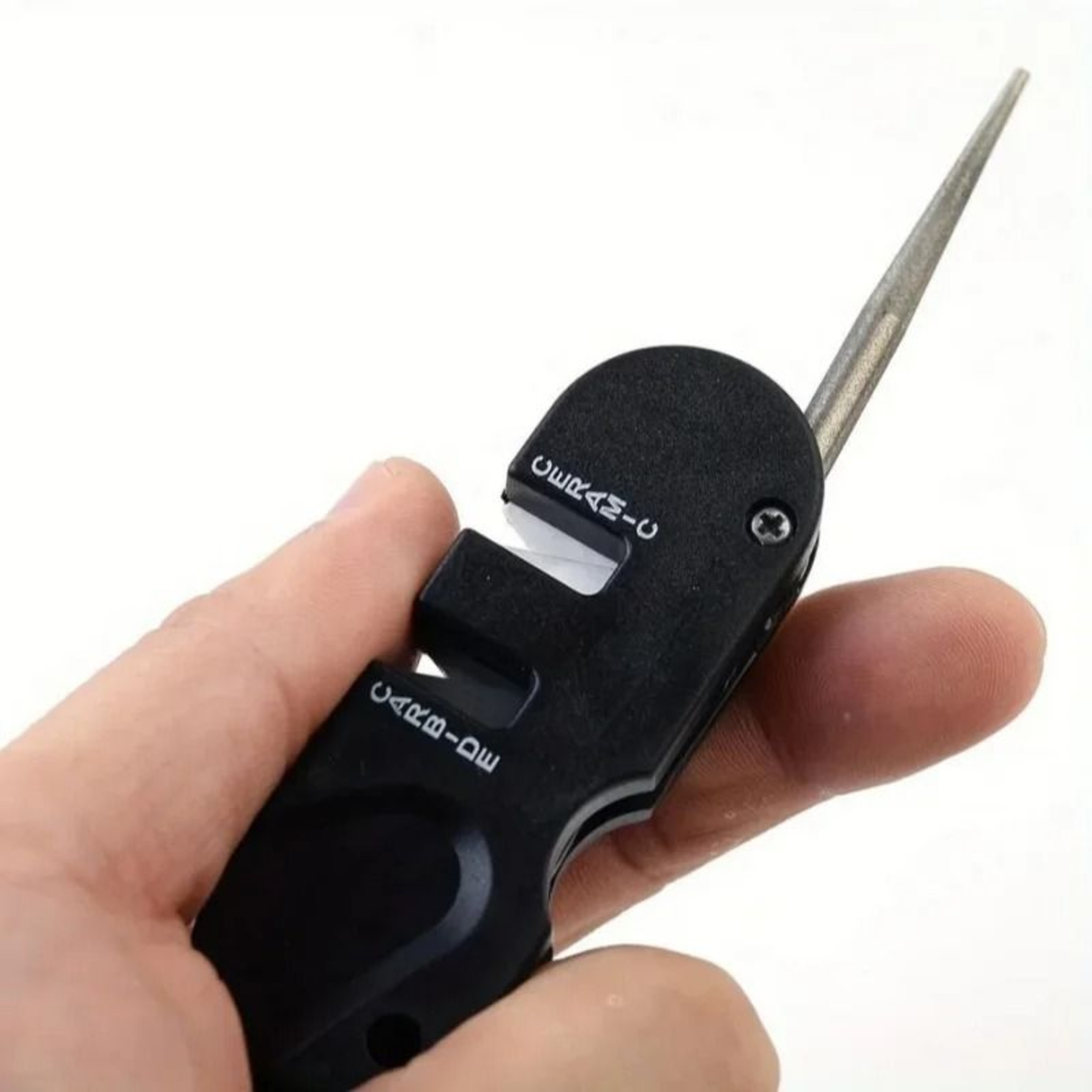 Portable Carbide Whetstone Knife Sharpener Tool For Camping And Outdoor Use 3