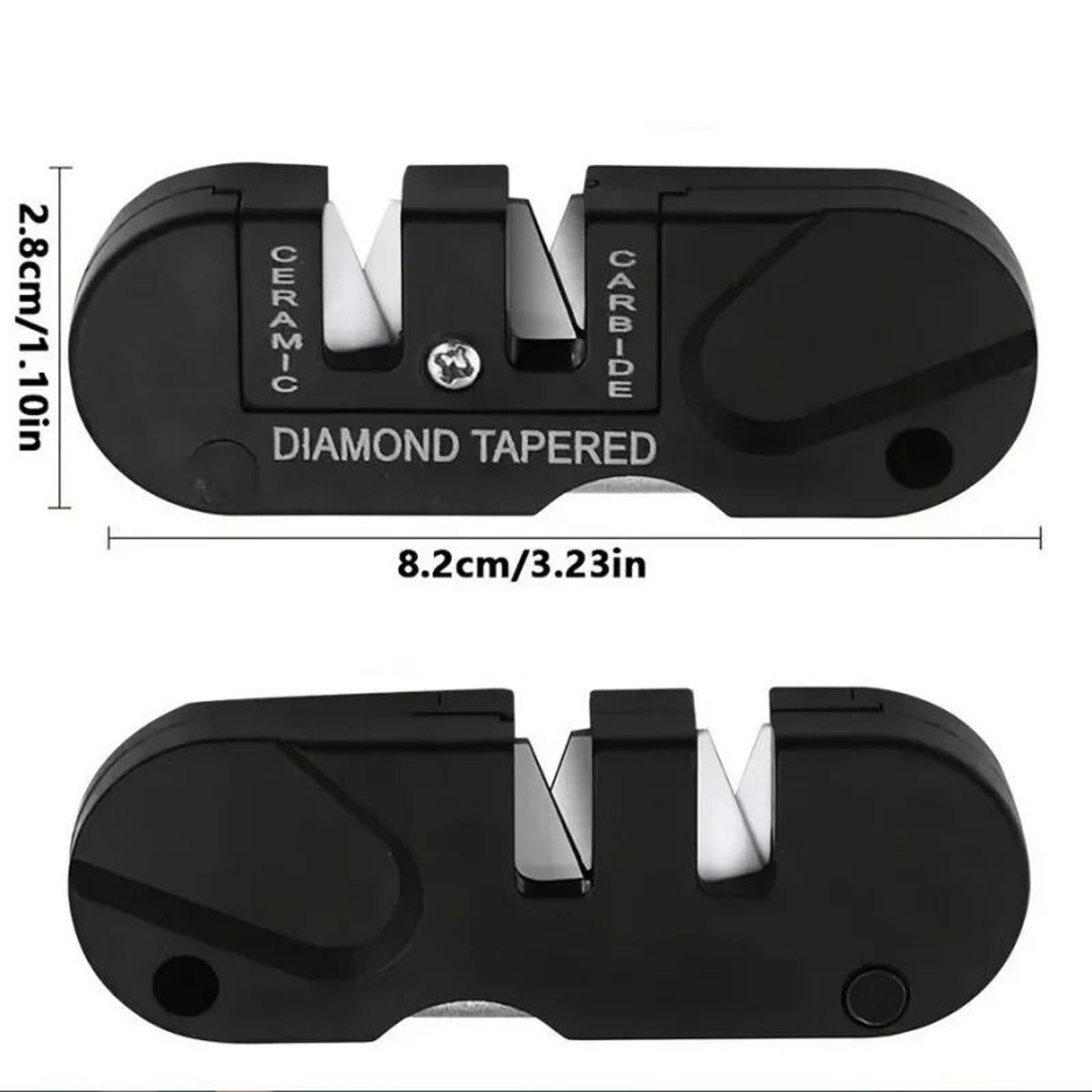 Portable Carbide Whetstone Knife Sharpener Tool For Camping And Outdoor Use 4