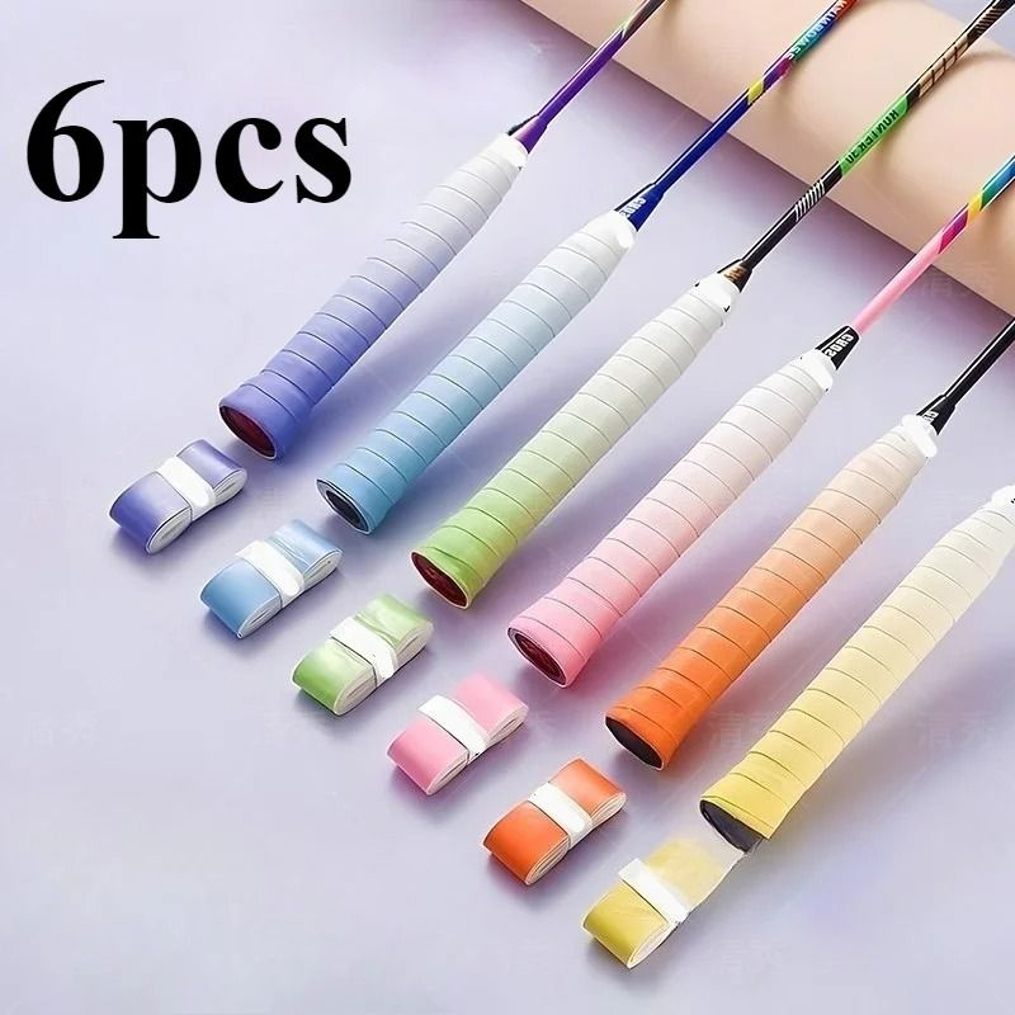Non Slip Badminton Racket Grip Tape Tennis Overgrip Handle Wrap 7
