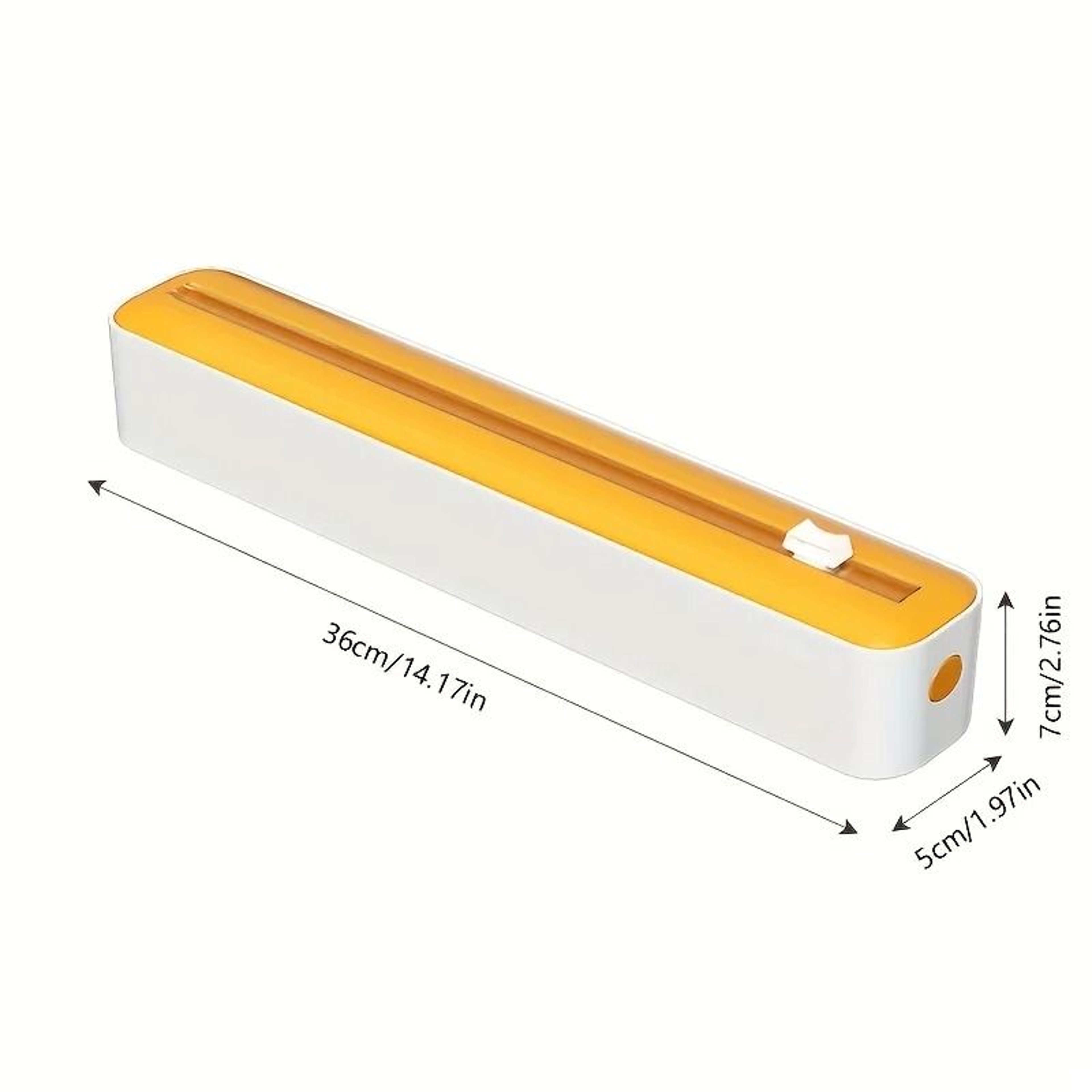 Plastic Wrap Dispenser With Cutter Kitchen Organizer For Foil And Cling Wrap 9