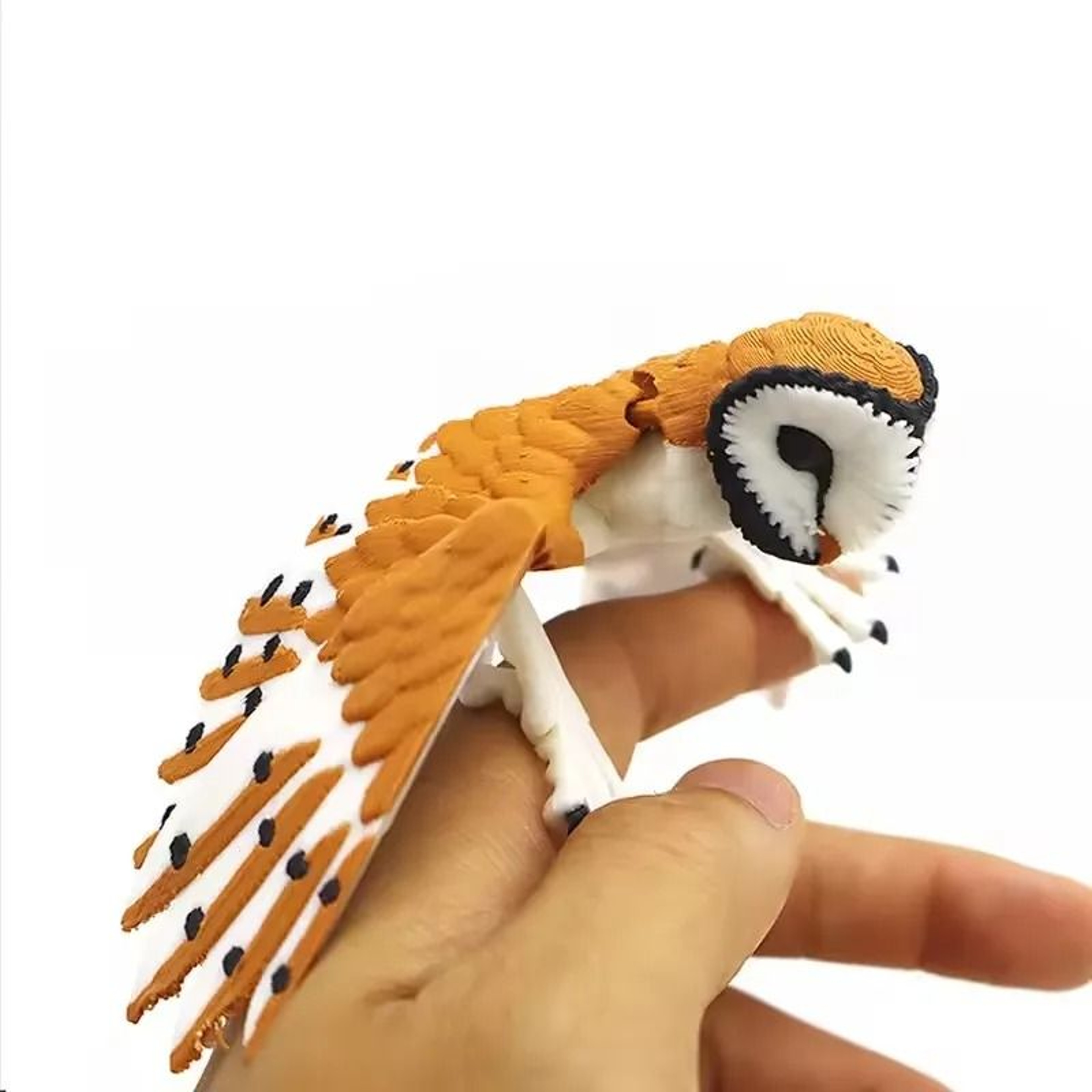 3D Printed Eagle Hawk Movable Bird Figurine For Home Decor And Display 6