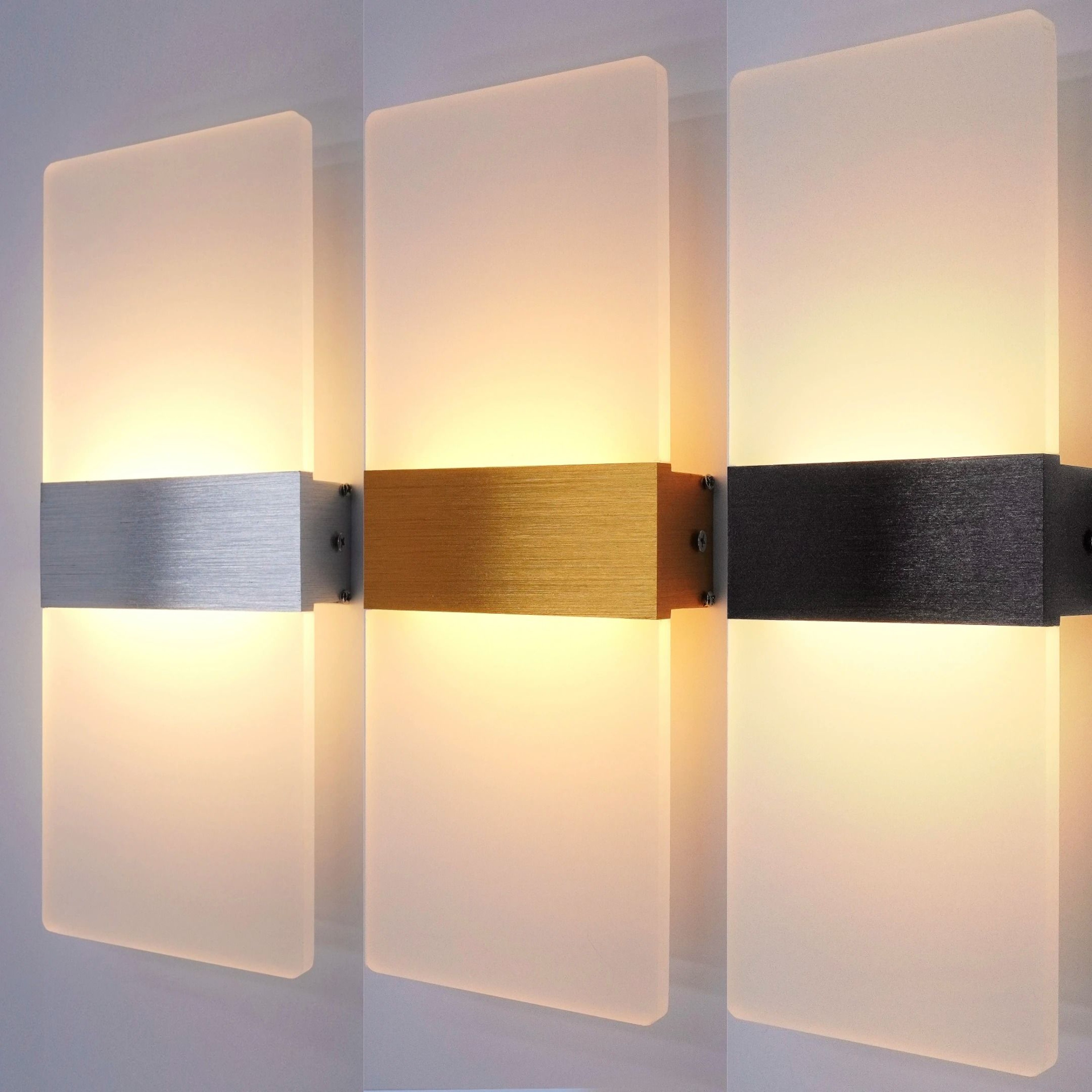 Modern LED Wall Lamp Minimalist Indoor Wall Sconce Lighting Fixture 0