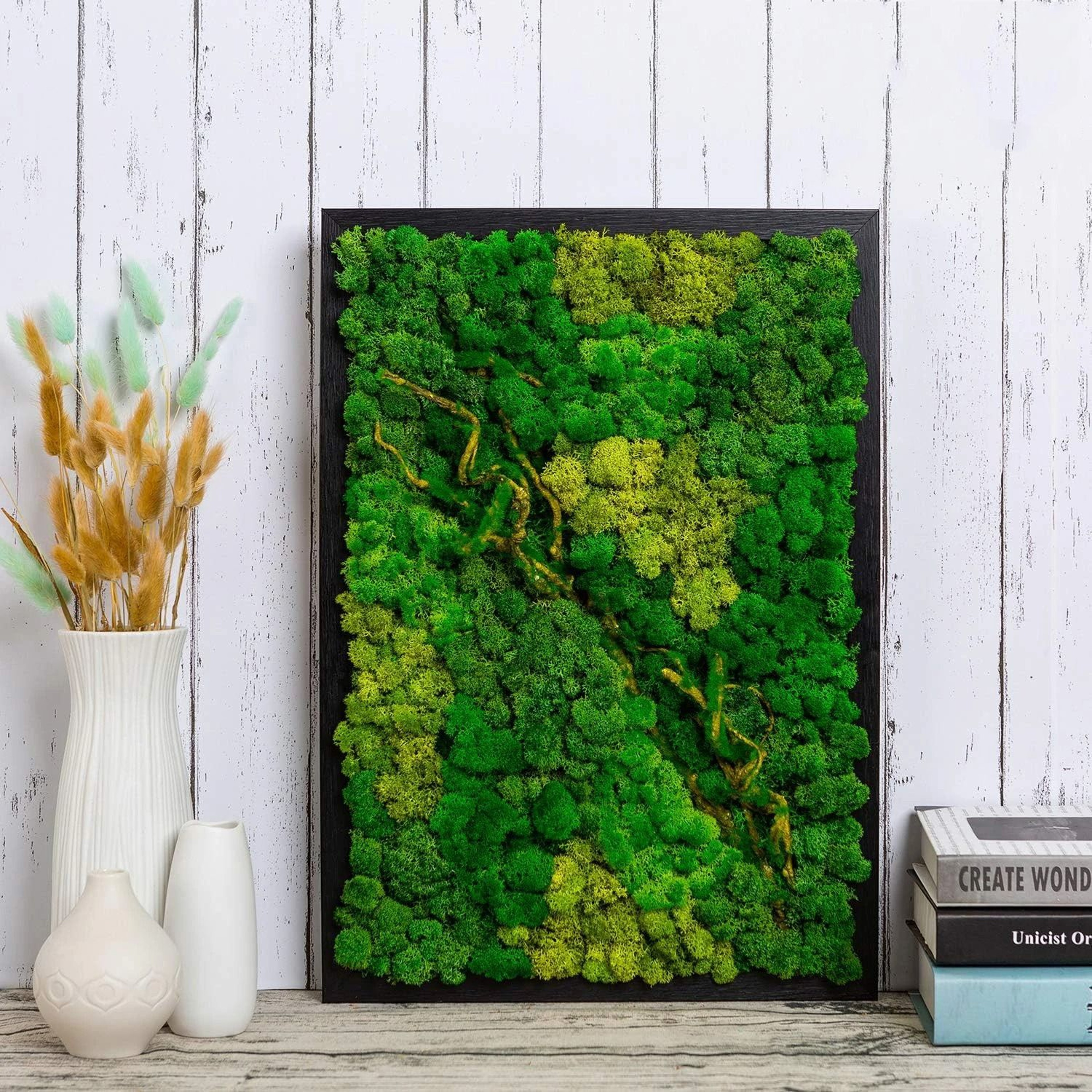 Artificial Moss Grass Decor Mini Landscape Greenery For DIY Crafts And Home 11