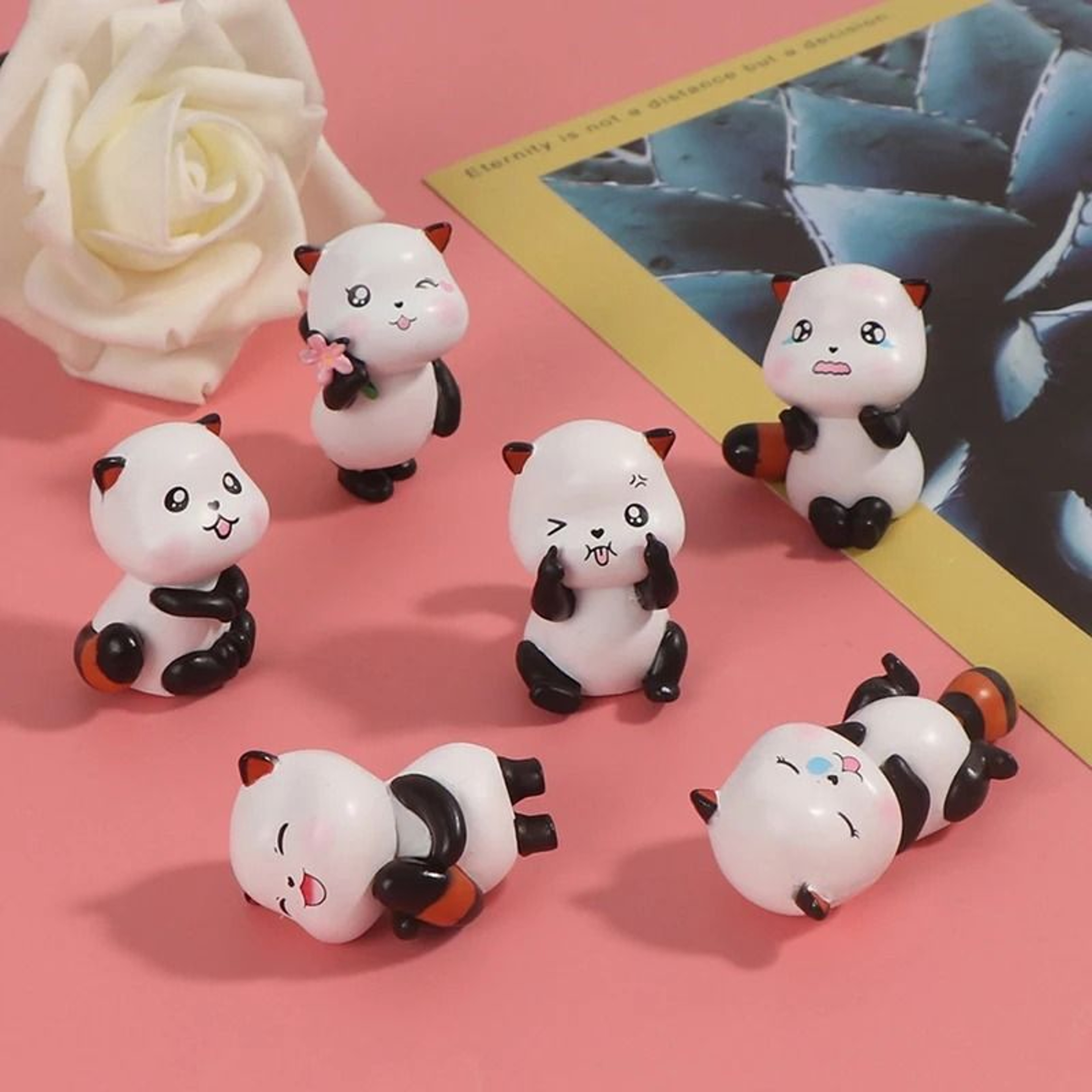 Mini Animal Figurines Cute Fairy Garden Decorations For Bonsai DIY Miniature Landscape 19