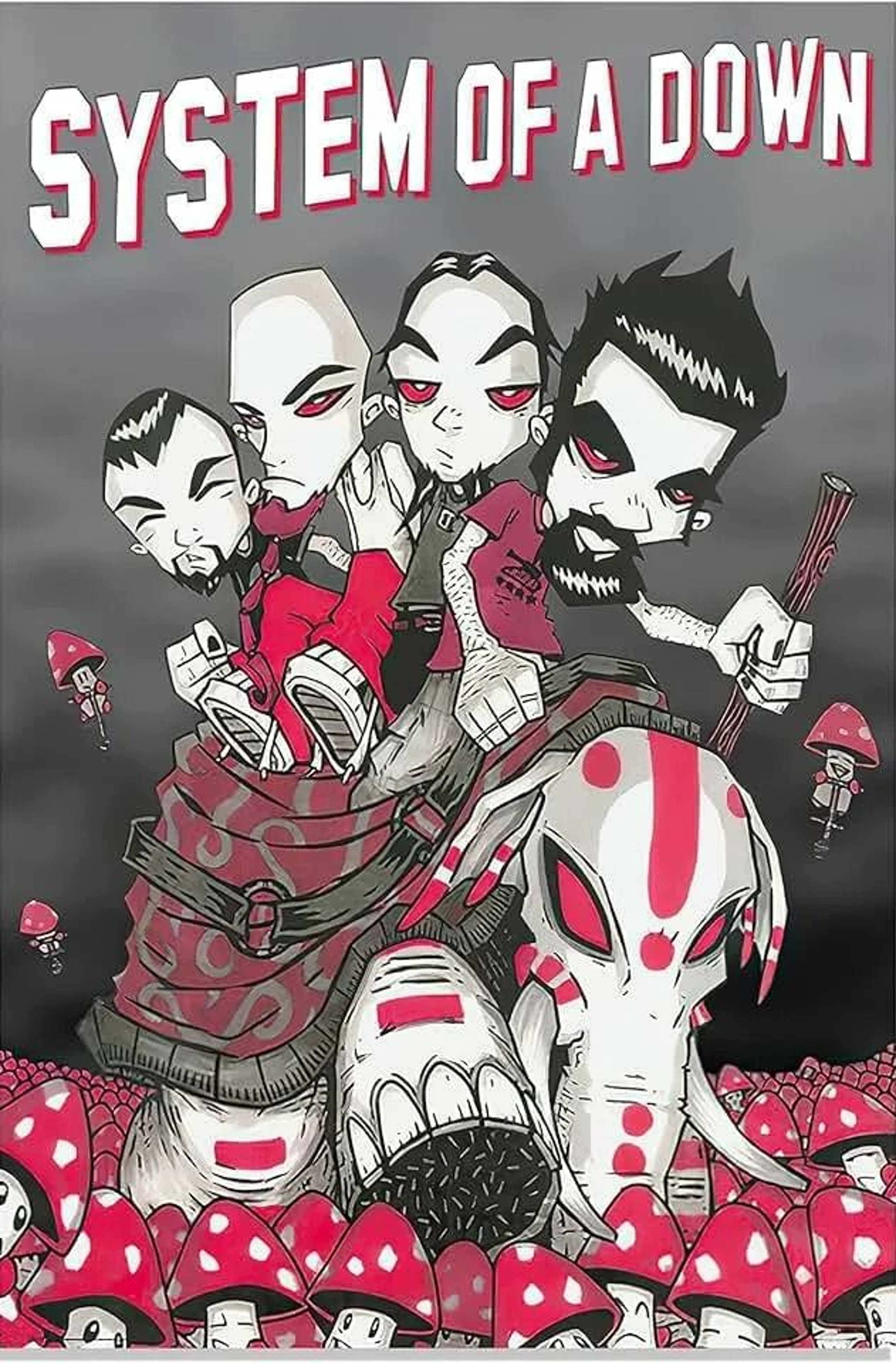 System Of A Down Music Album Canvas Poster Rock Band Wall Art Decor 13