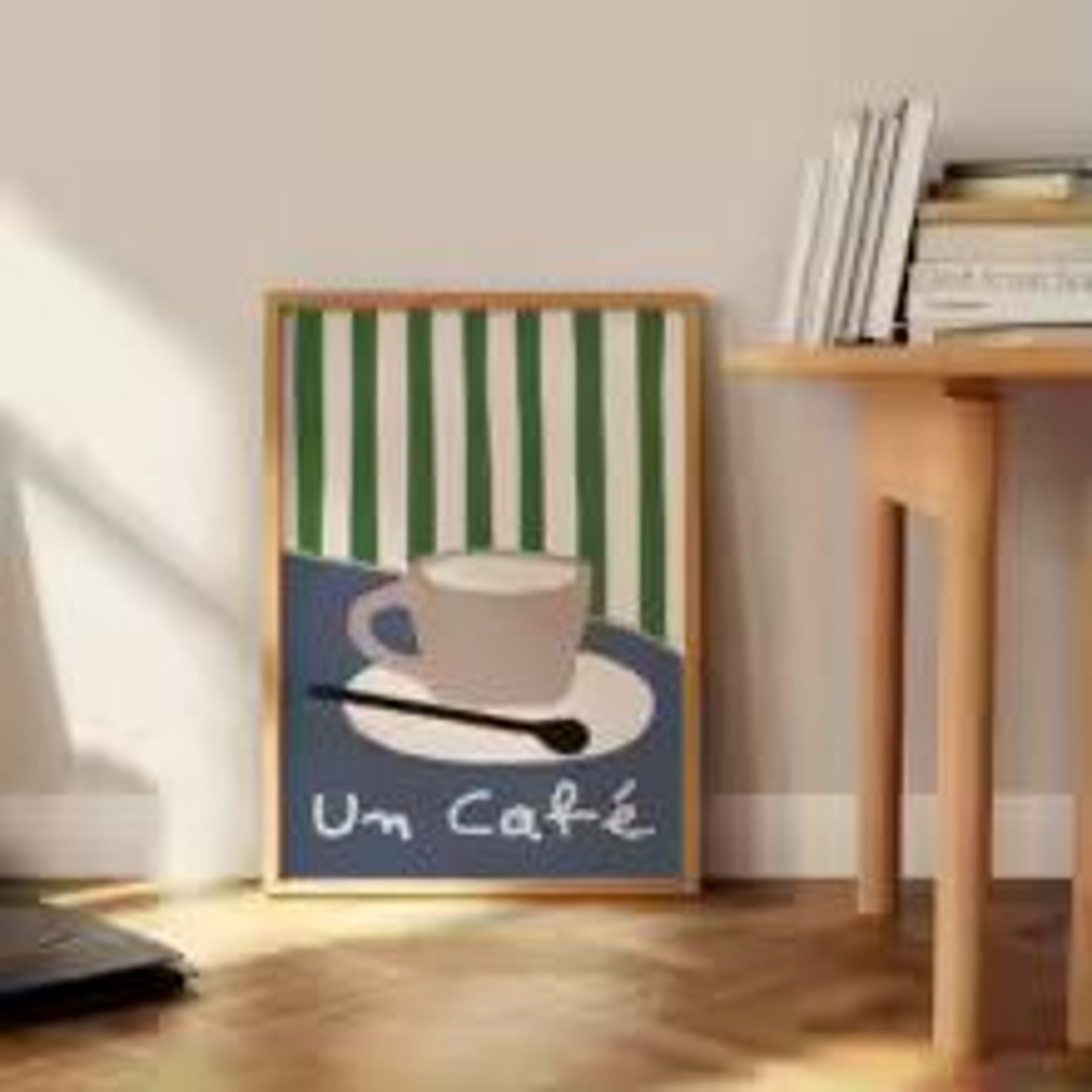 Retro Coffee Wall Art Canvas Chic Cafe Poster Kitchen Decor 7