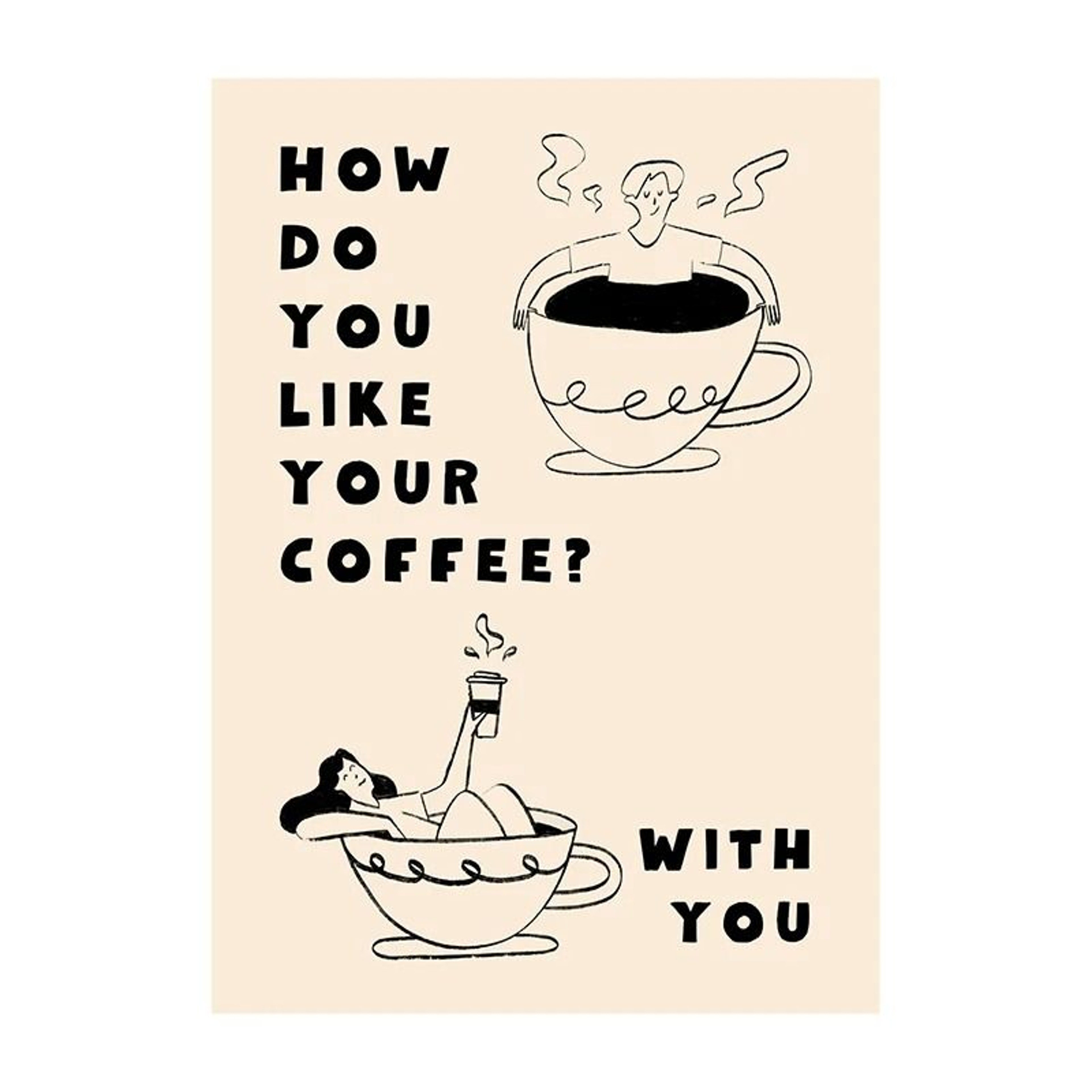 Coffee Diver Canvas Wall Art Modern Coffee Wall Art For Kitchen Decor 7