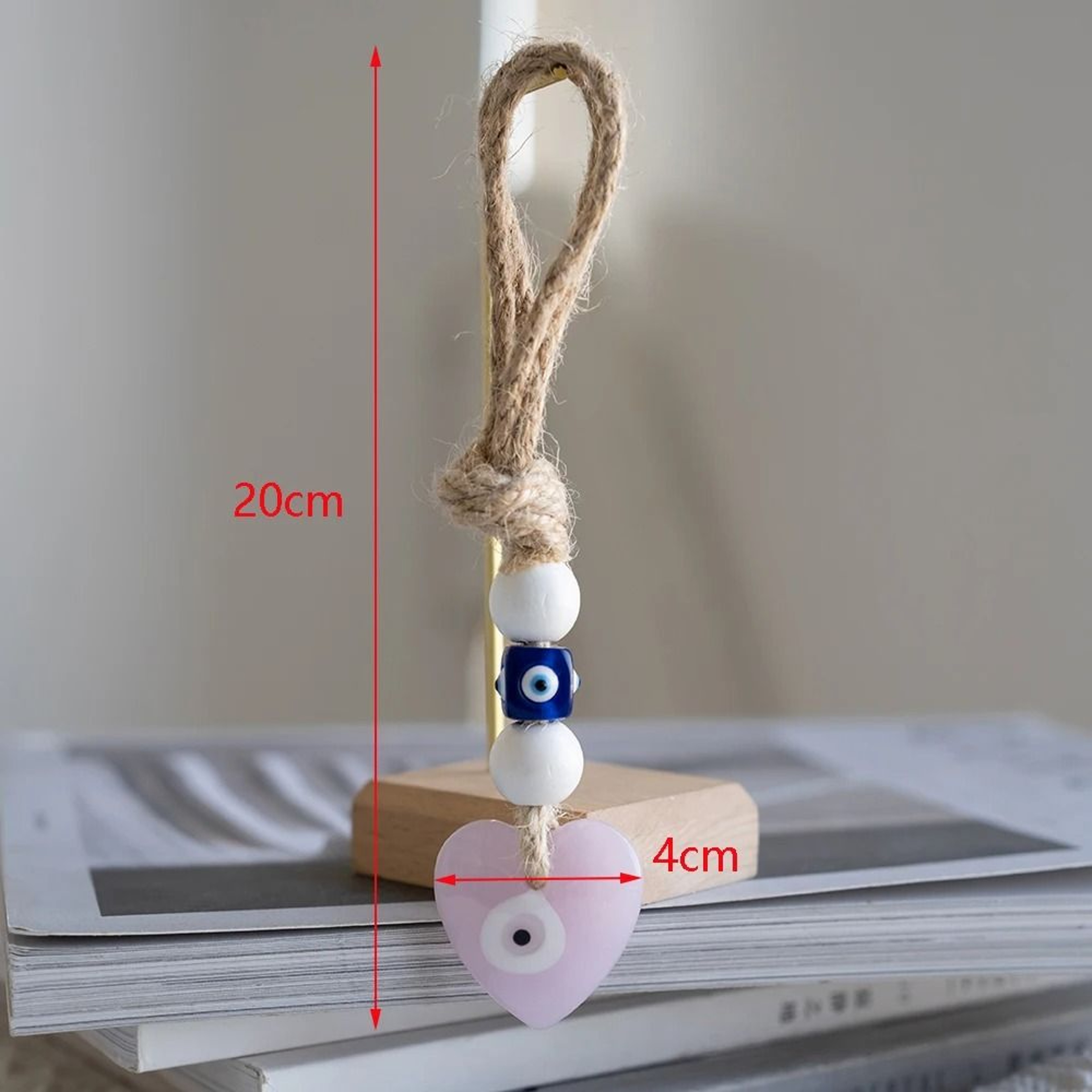 Macrame Evil Eye Wall Hanging Nazar Protection Charm Turkish Decor For Home And Car 16