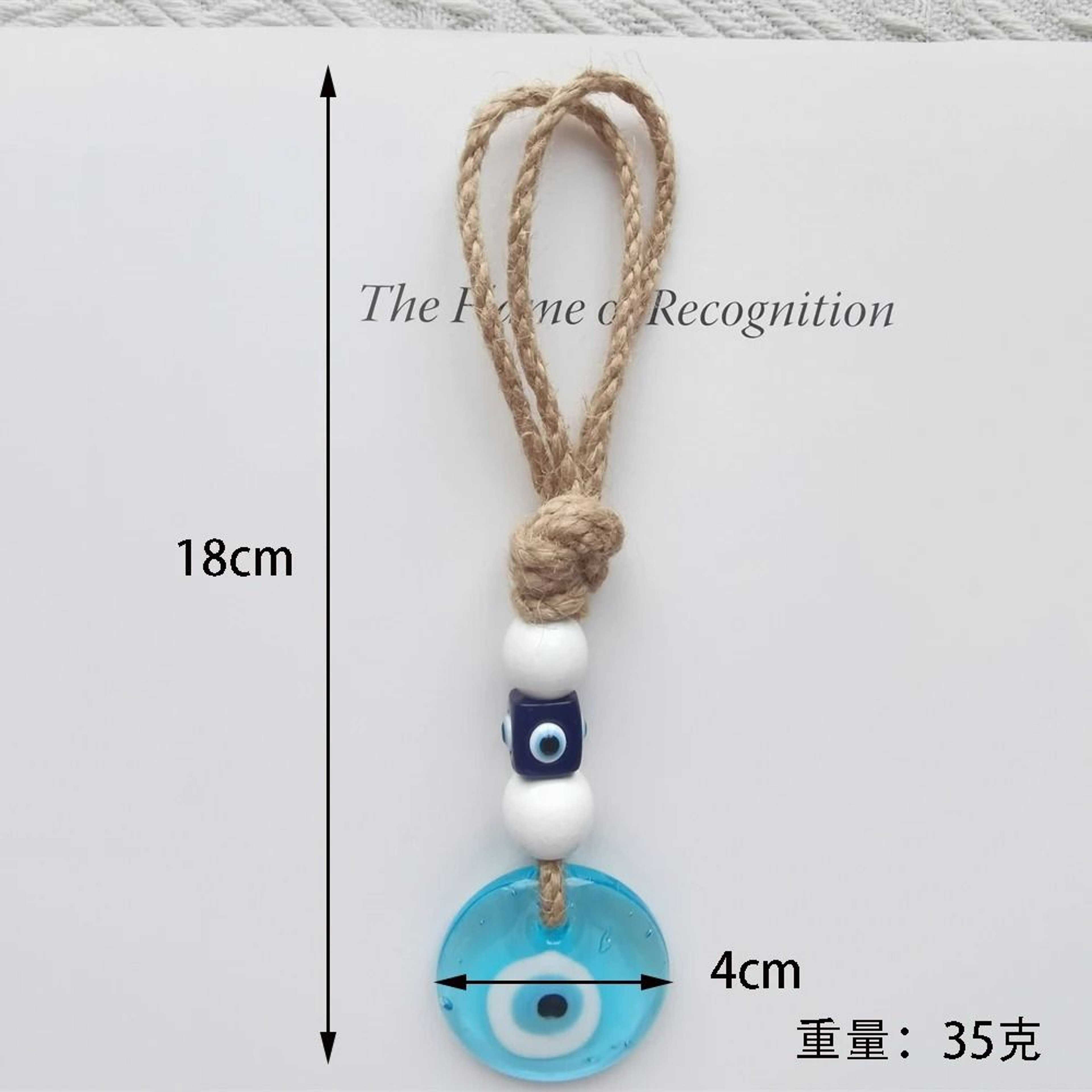 Macrame Evil Eye Wall Hanging Nazar Protection Charm Turkish Decor For Home And Car 19